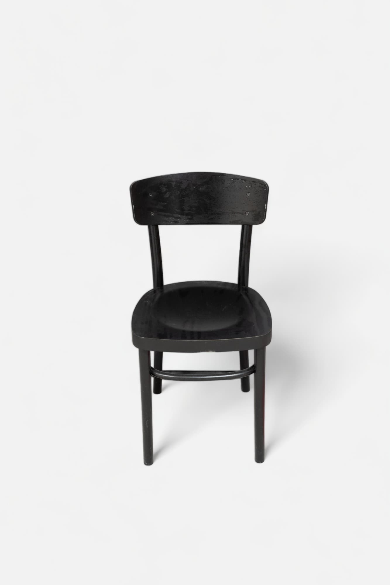 IKEA Idolf black Wood chair-1