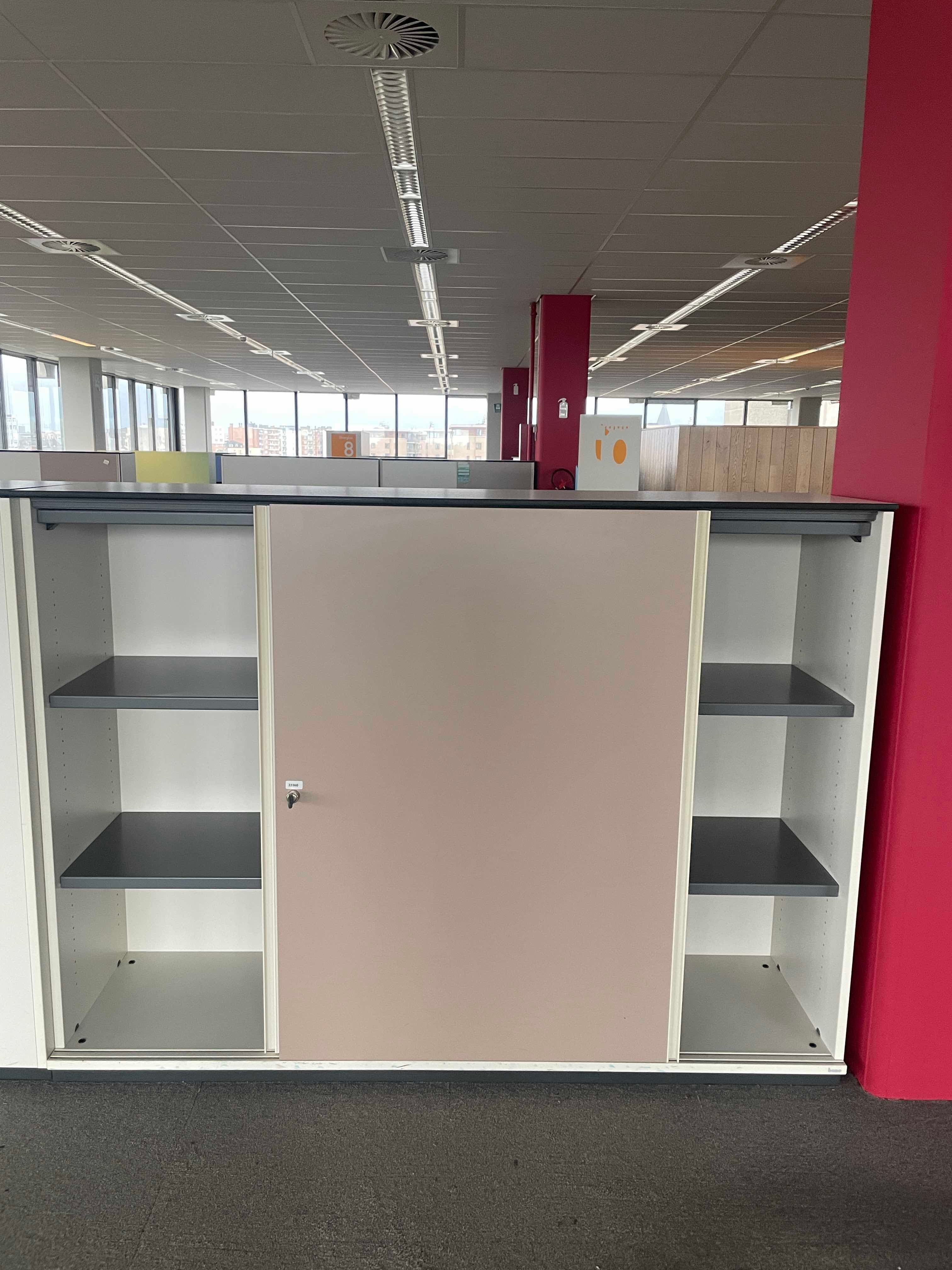 BENE Low Cabinet 120cm with key-0