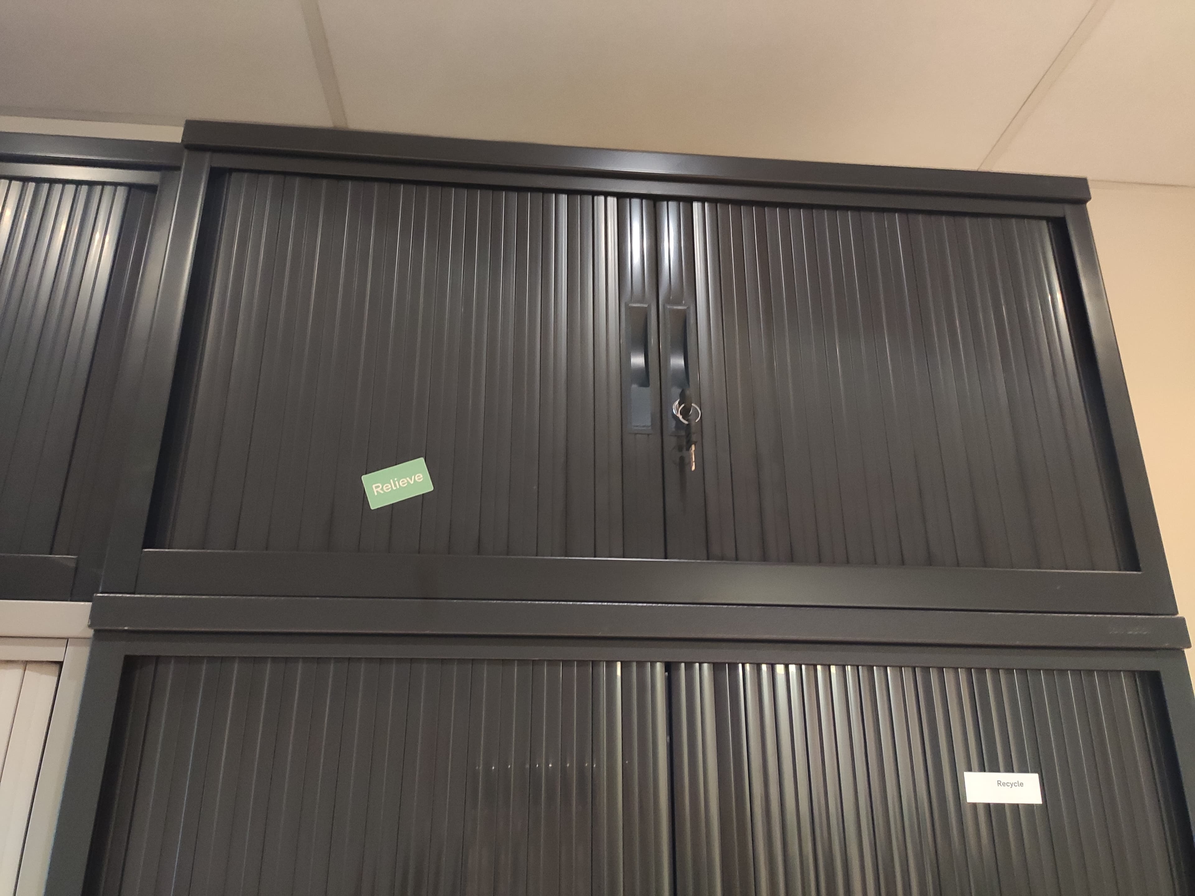 50cm small black cupboard (50x120x45)-0