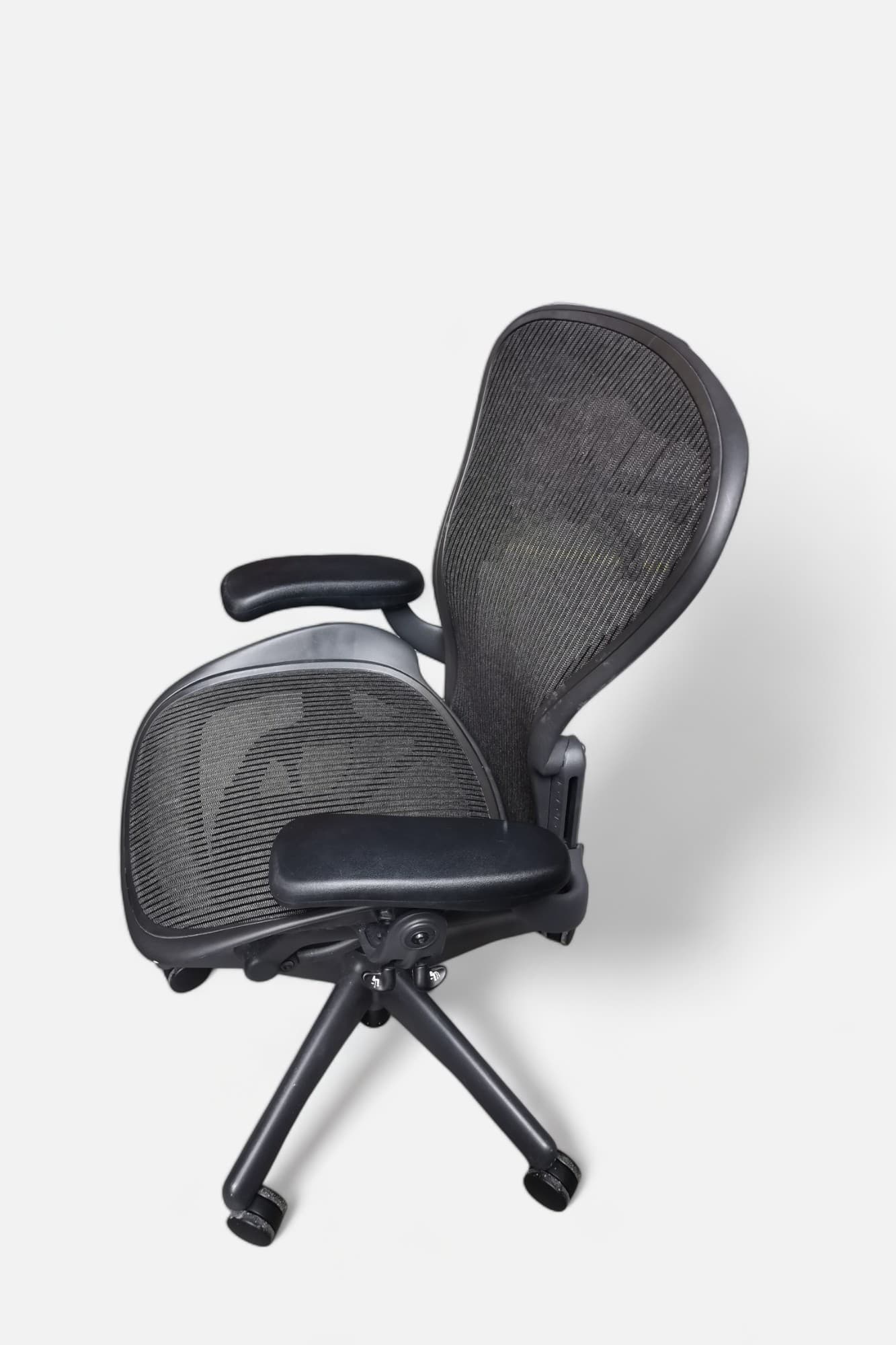 Herman Miller Dark Grey/Black office chair - Medium "B" Size-2