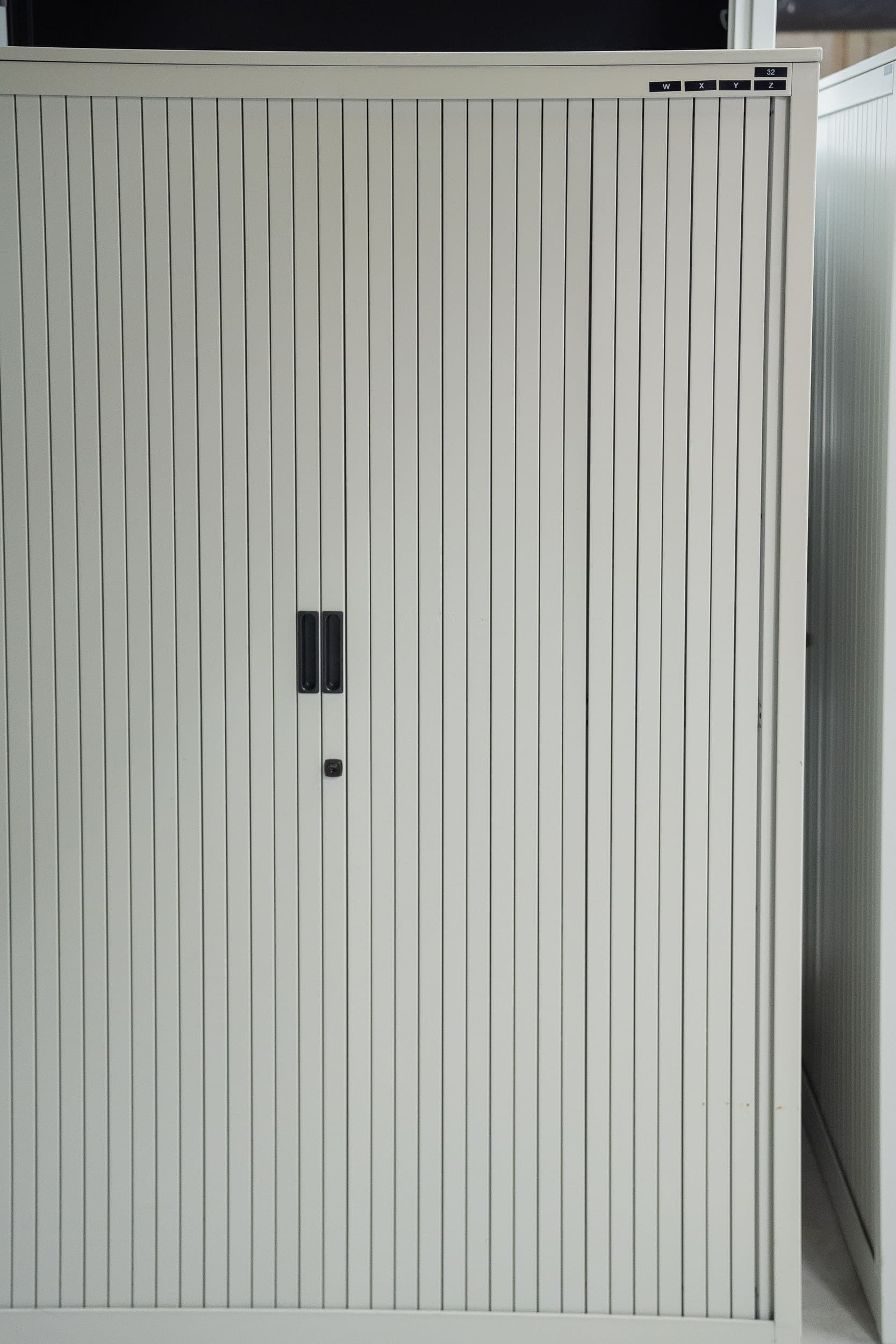 SAMAS Armoire de rangement grise 165cm-2