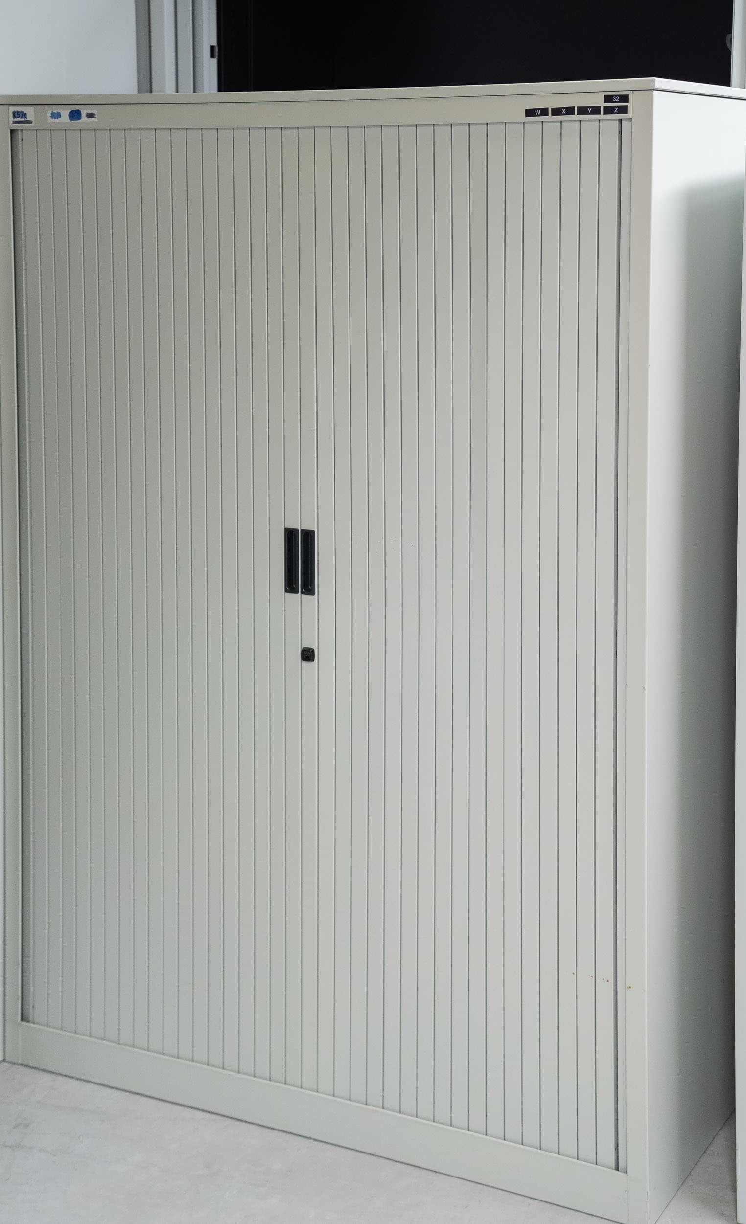 SAMAS Armoire de rangement grise 165cm-1