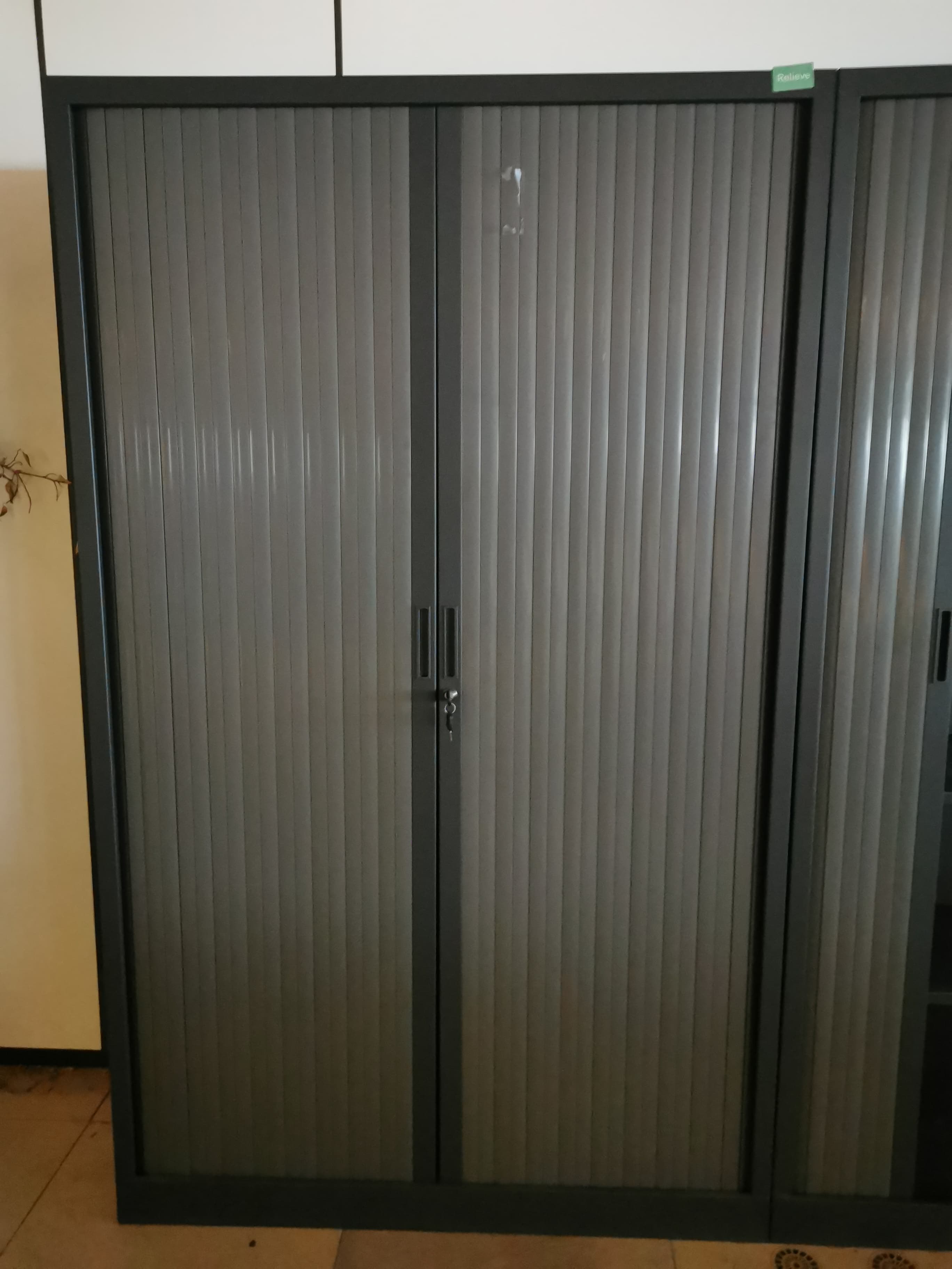 200cm dark Grey cupboard storage-0