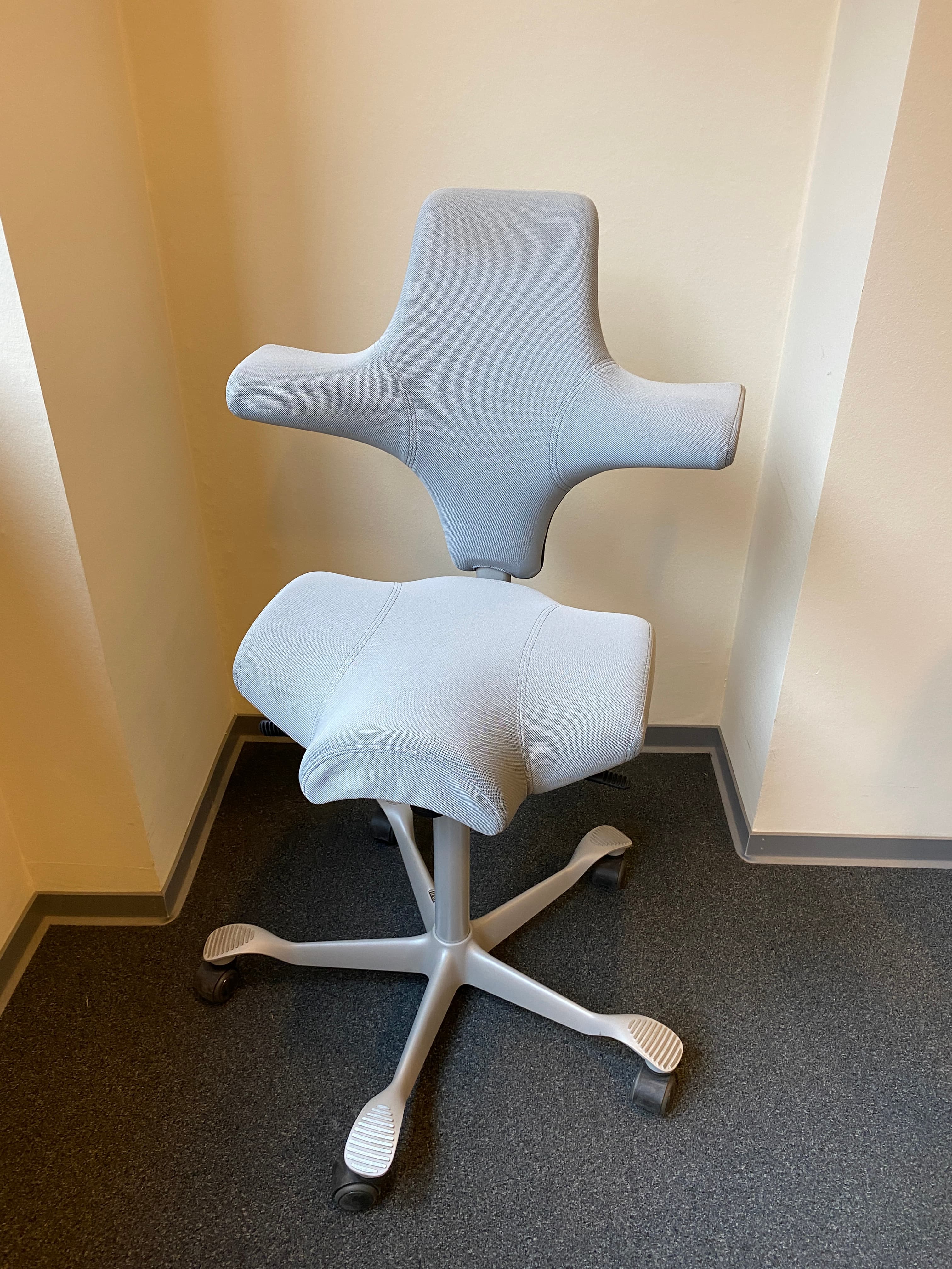 Hag grey design confort office chair-0