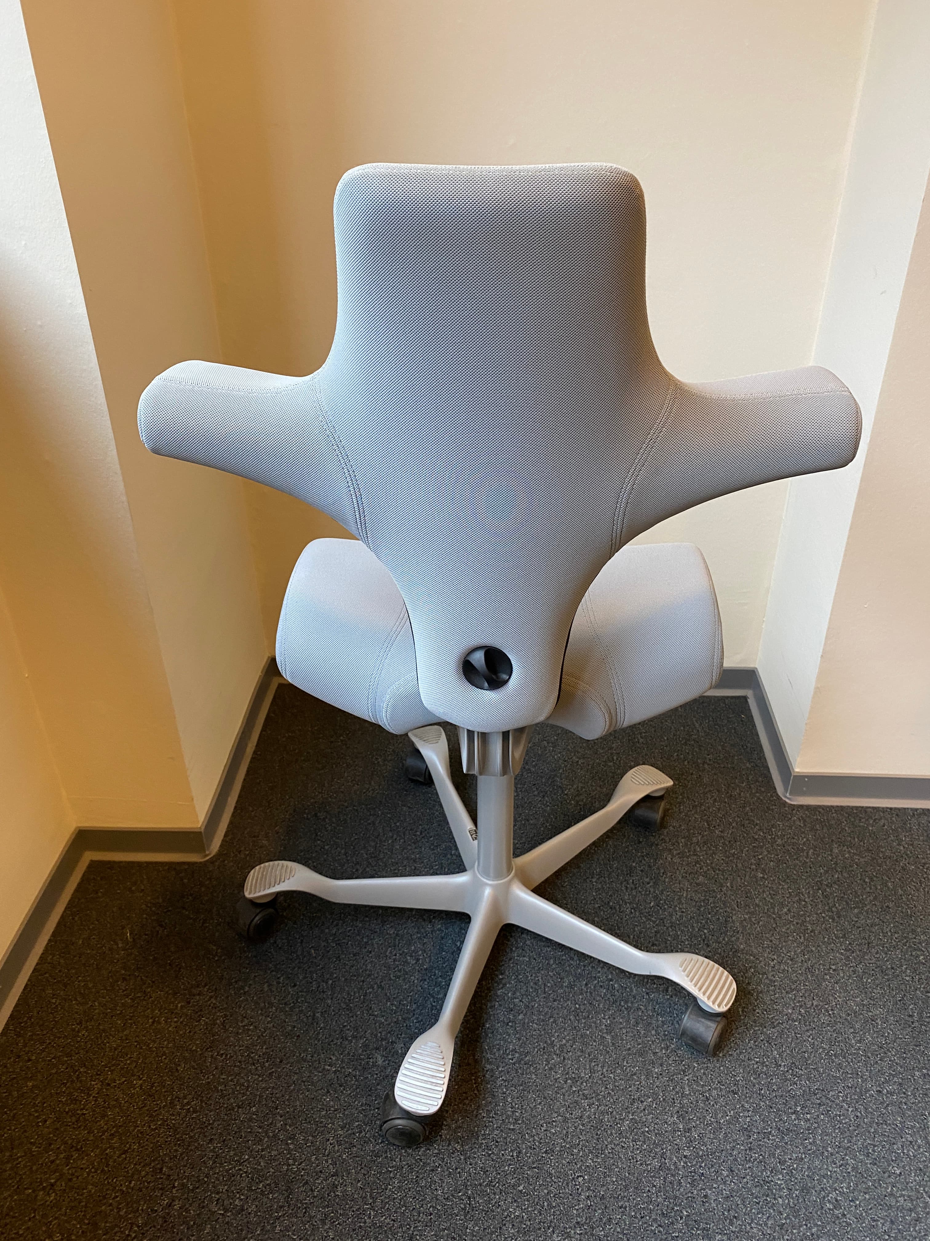 Hag grey design confort office chair-2