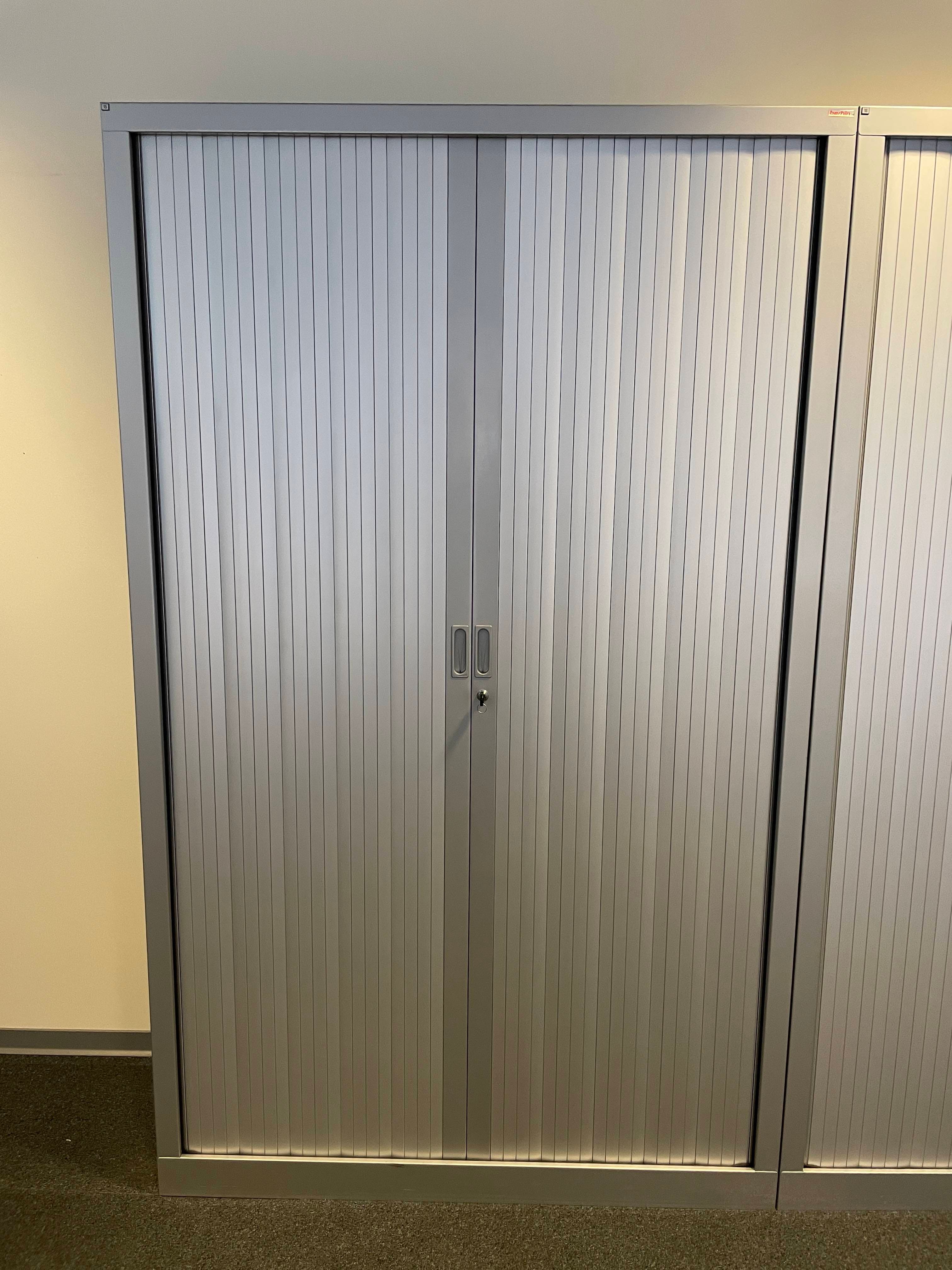 200cm Berhin Large grey cupboard-0