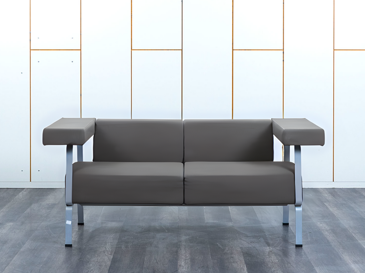Grijze 2-zits Design bank BENE - Relieve Furniture