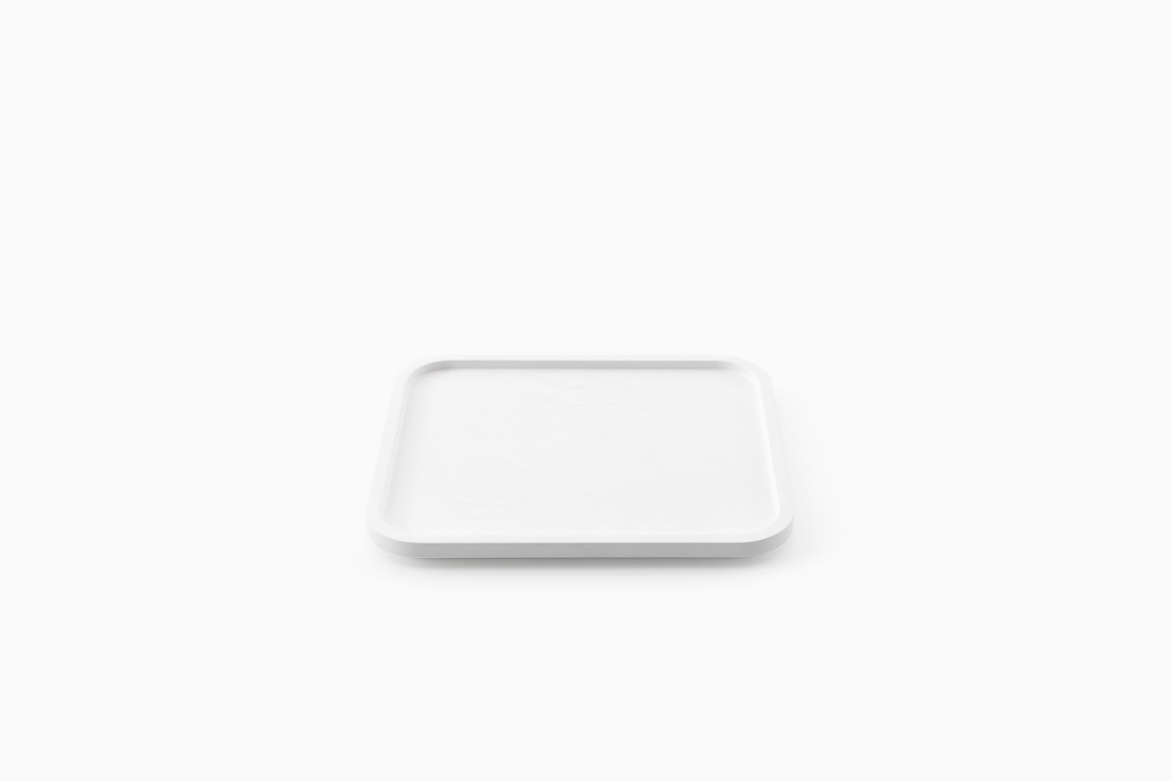 CRUSO White Oak Wooden Tray - 28cm-3