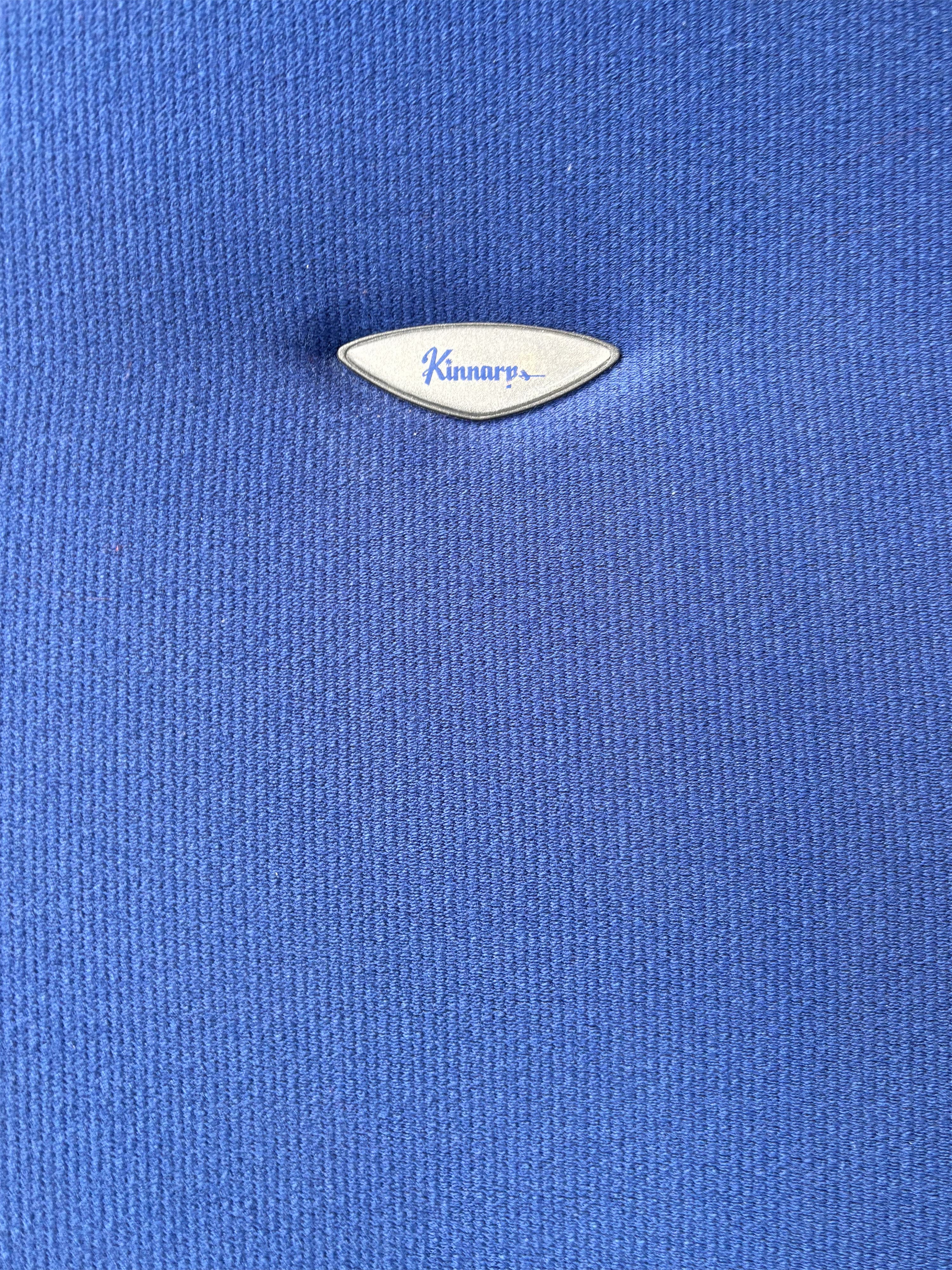 Kinnarps 8000 Ergonomische Marineblauwe Stoffen Bureaustoel-6