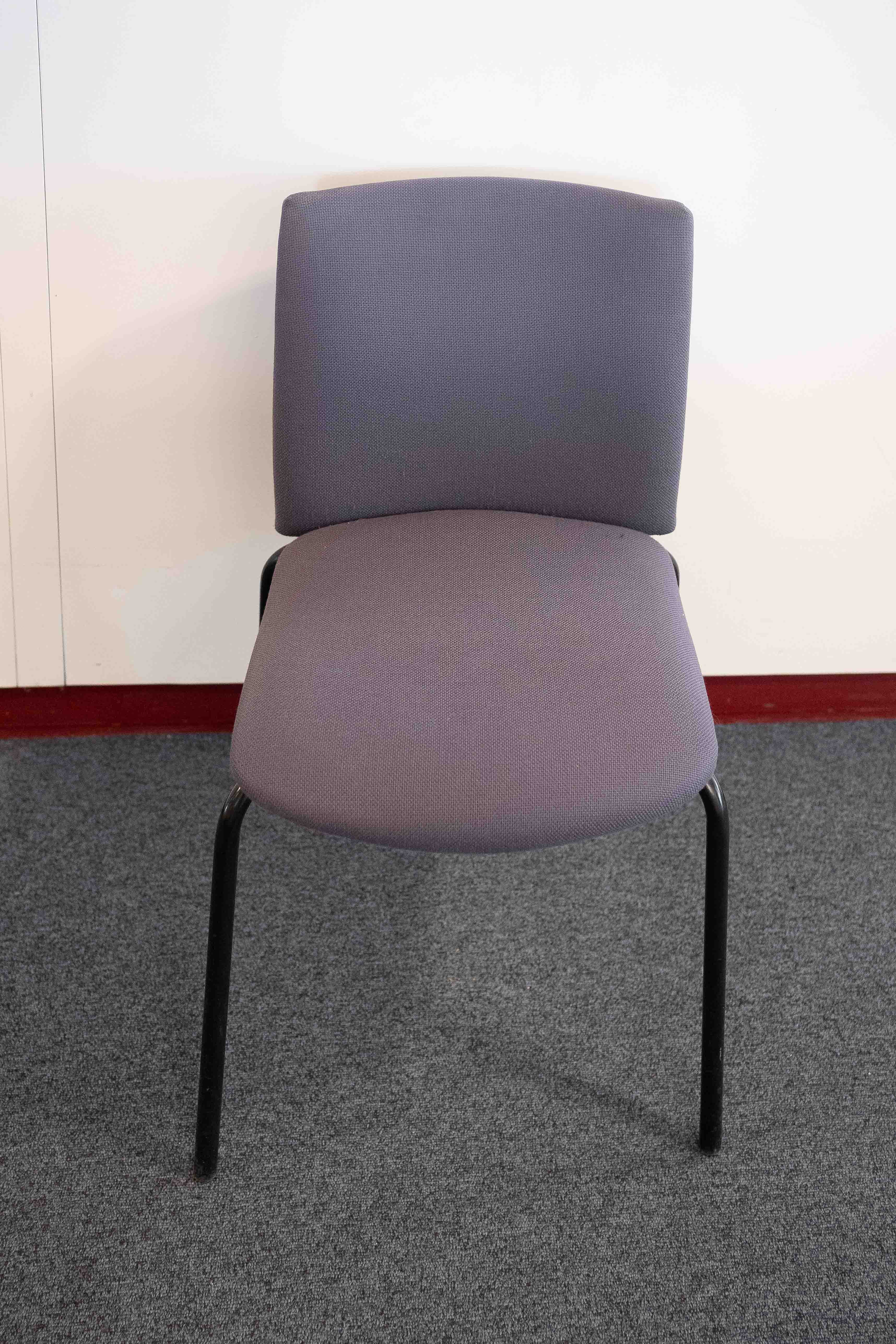 Comforto Dark Grey blue cushion chair-1