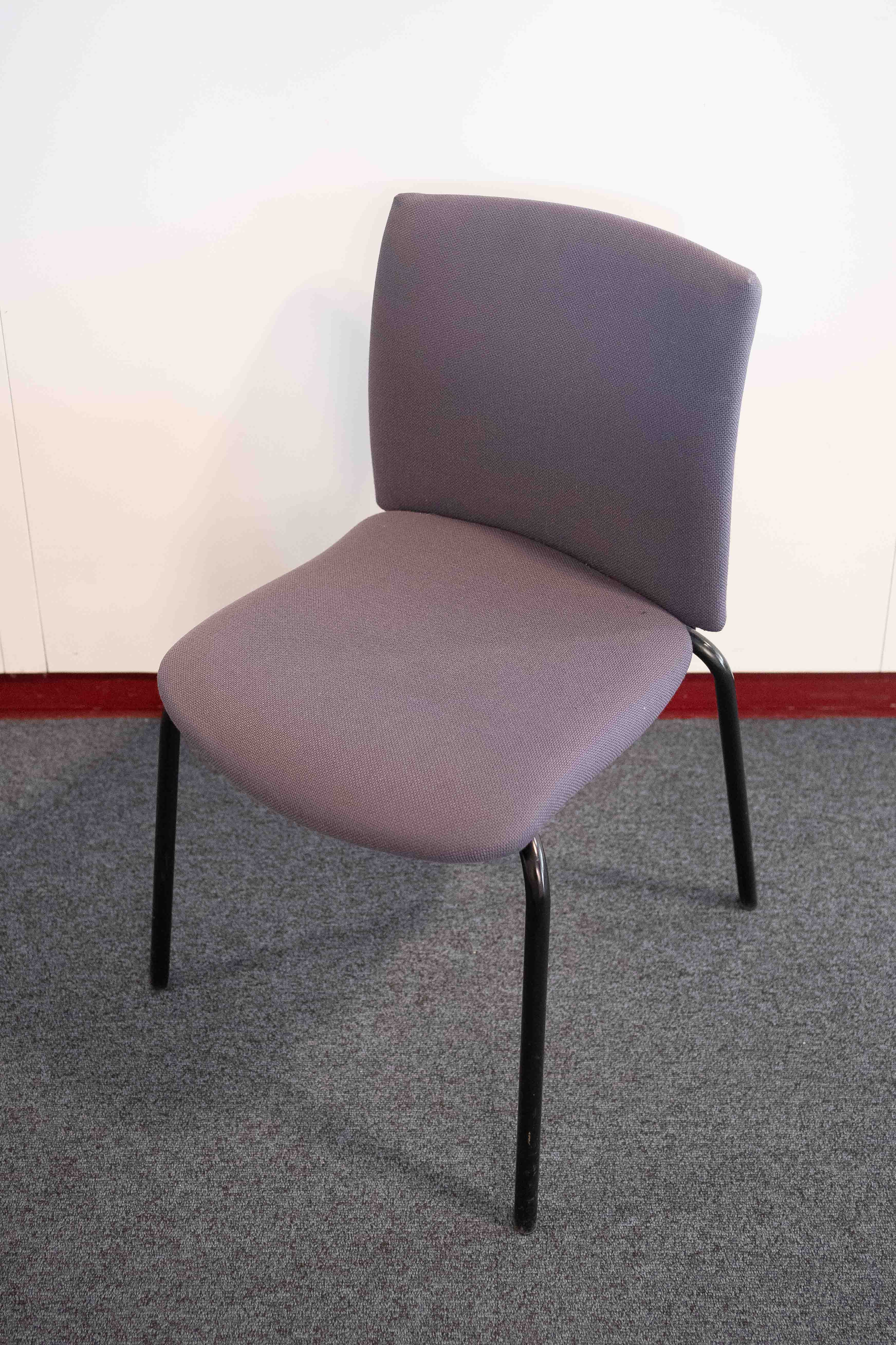 Comforto Dark Grey blue cushion chair-0