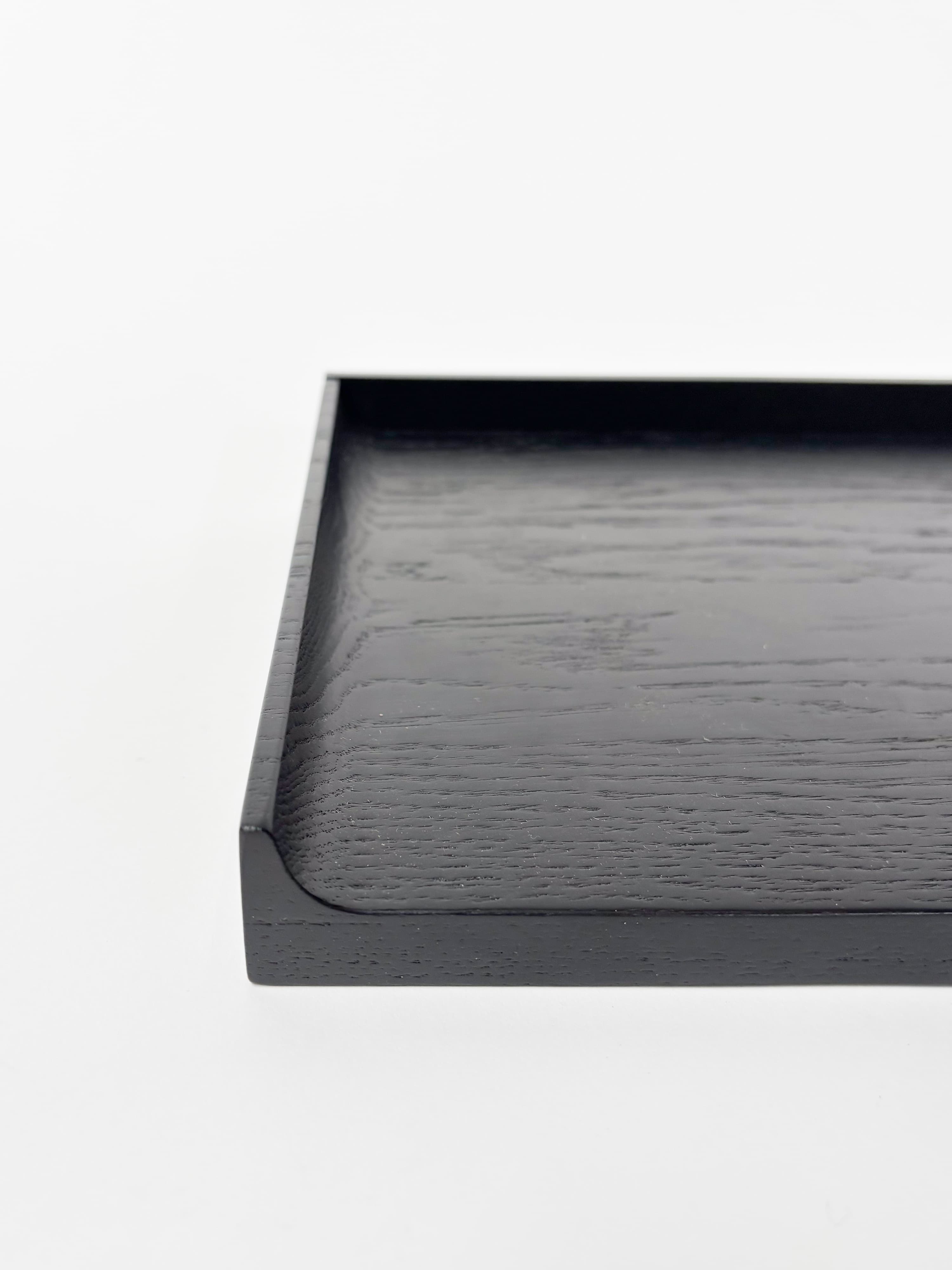 CRUSO NOTES Black shelves size Small (30 cm)-3