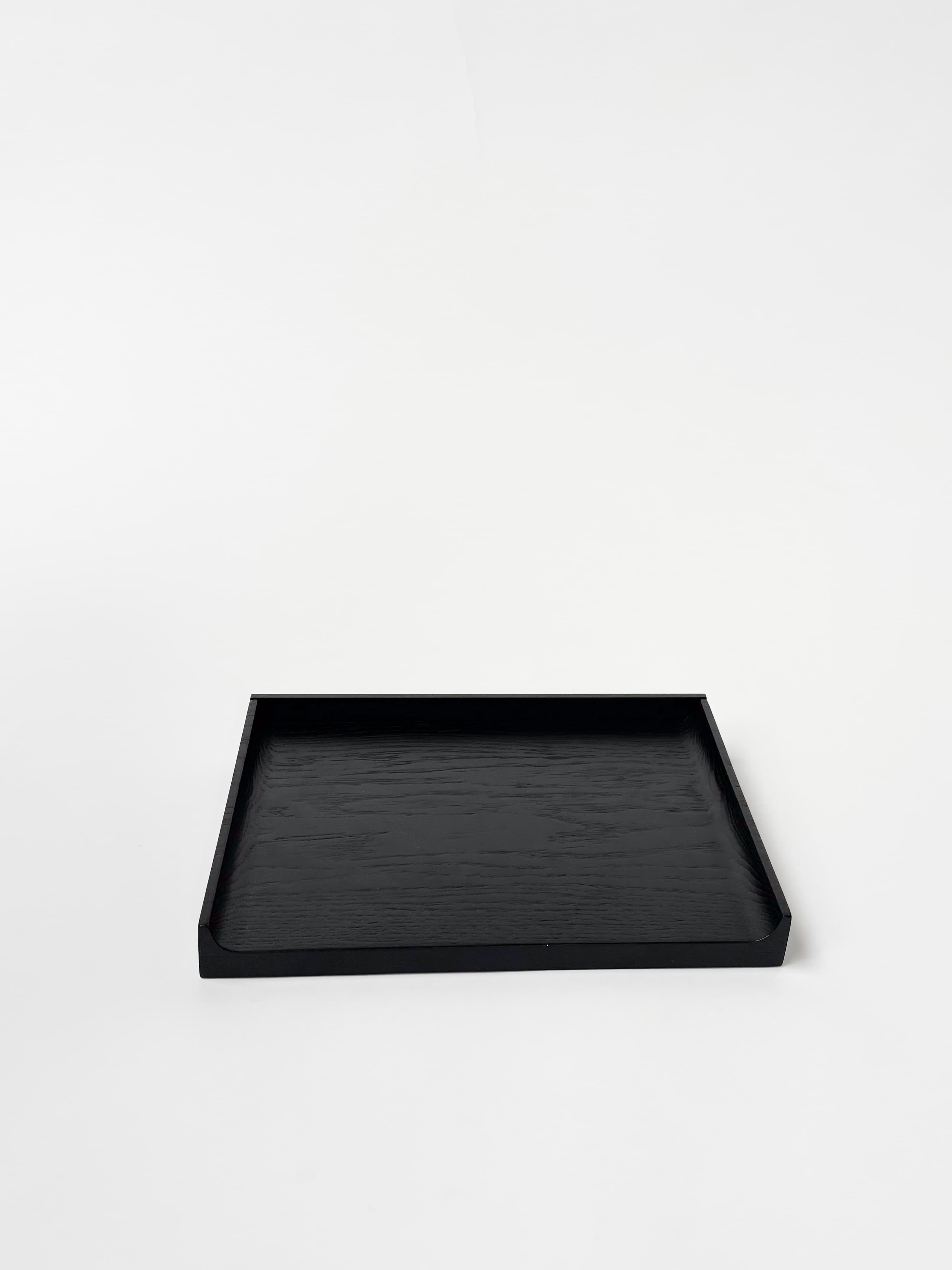 CRUSO NOTES Black shelves size Small (30 cm)-1