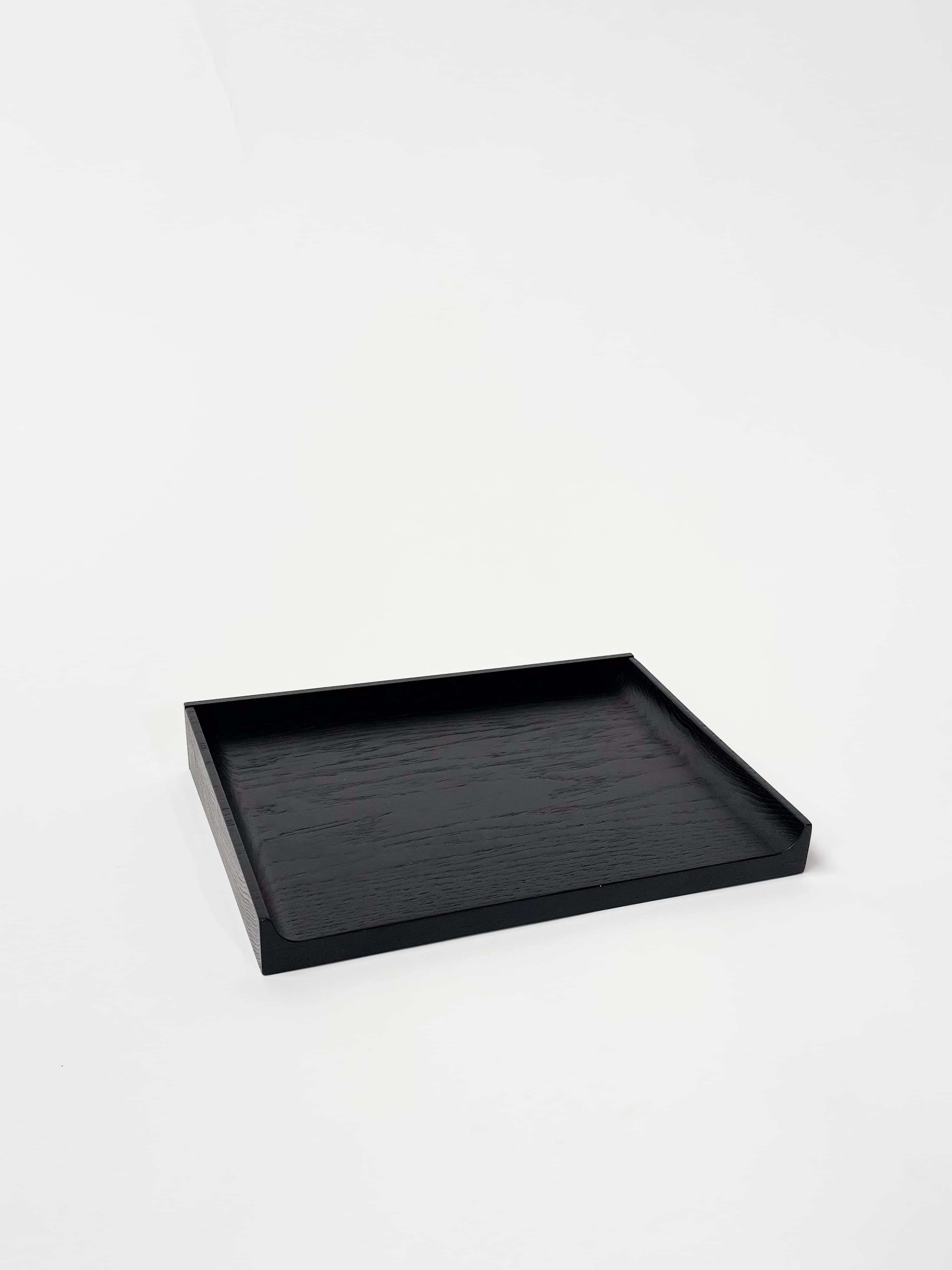CRUSO NOTES Black shelves size Small (30 cm)-0