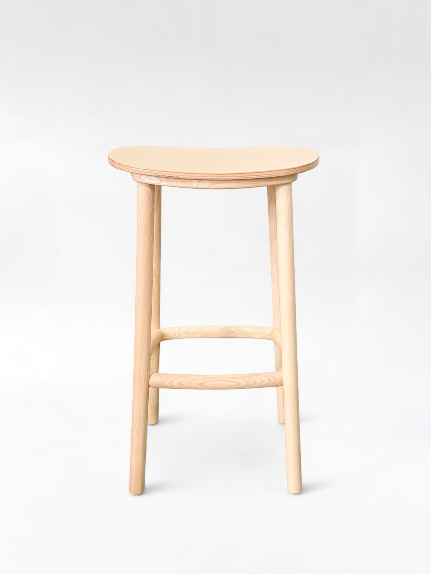 CRUSO Ashwood Oak Stool - 75cm-1