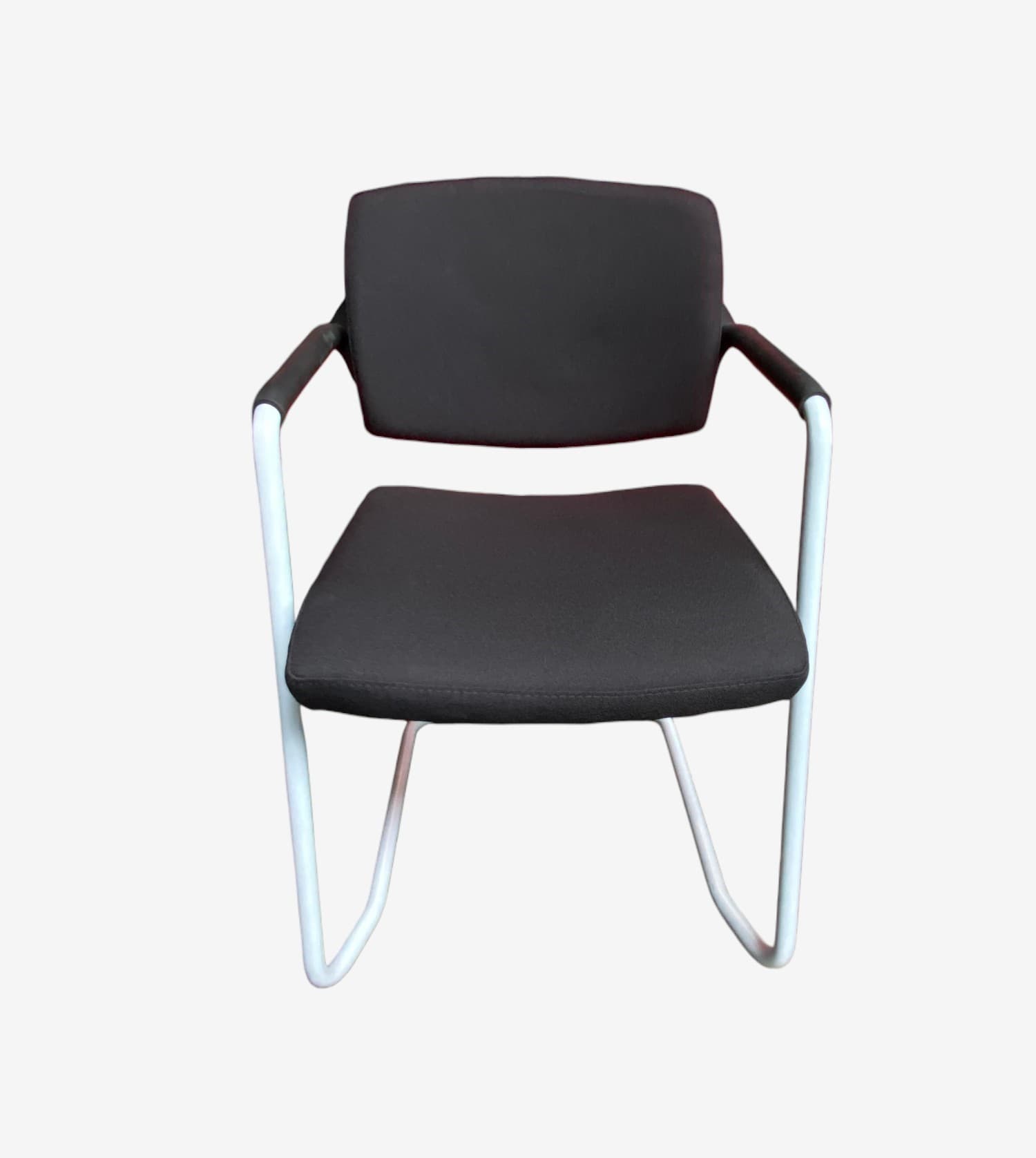 Sitland/PASSEPARTOUT Black stackable cushion chair-2