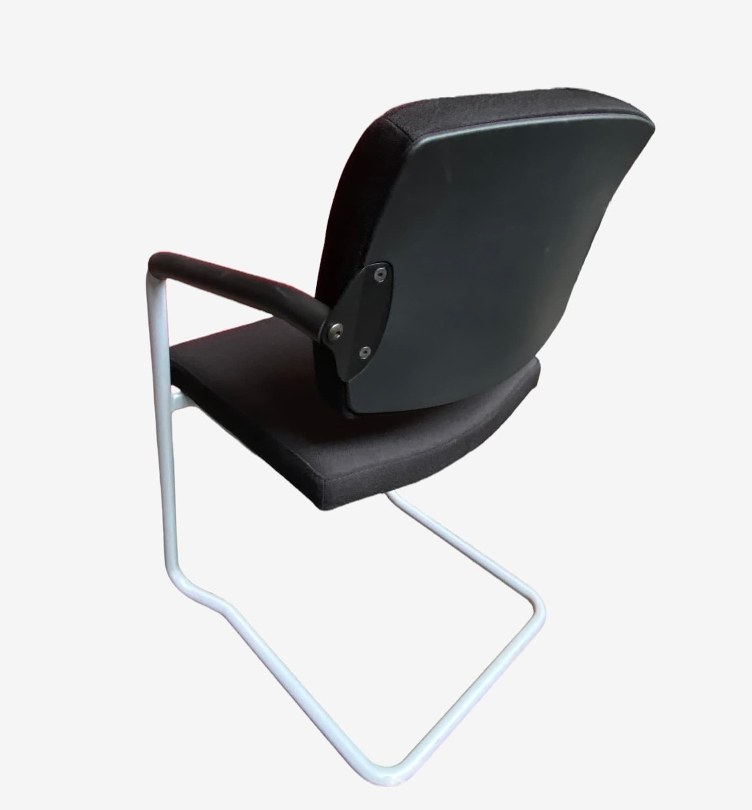 Sitland/PASSEPARTOUT Black stackable cushion chair-1