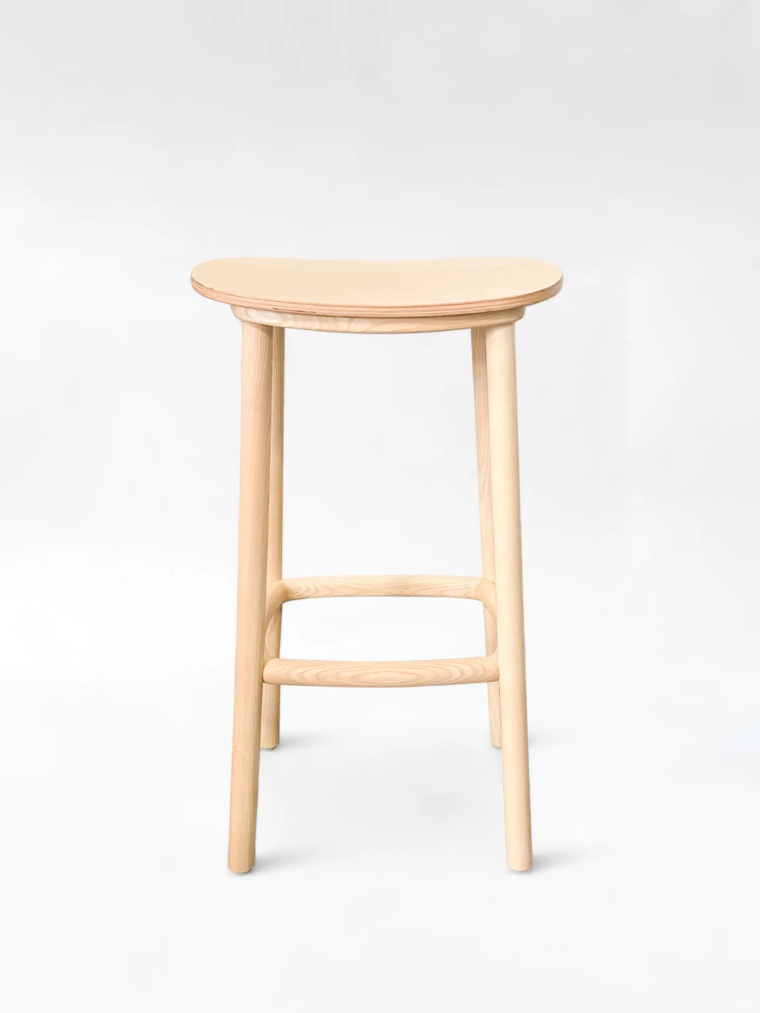 CRUSO Ashwood Oak Stool 65cm-1
