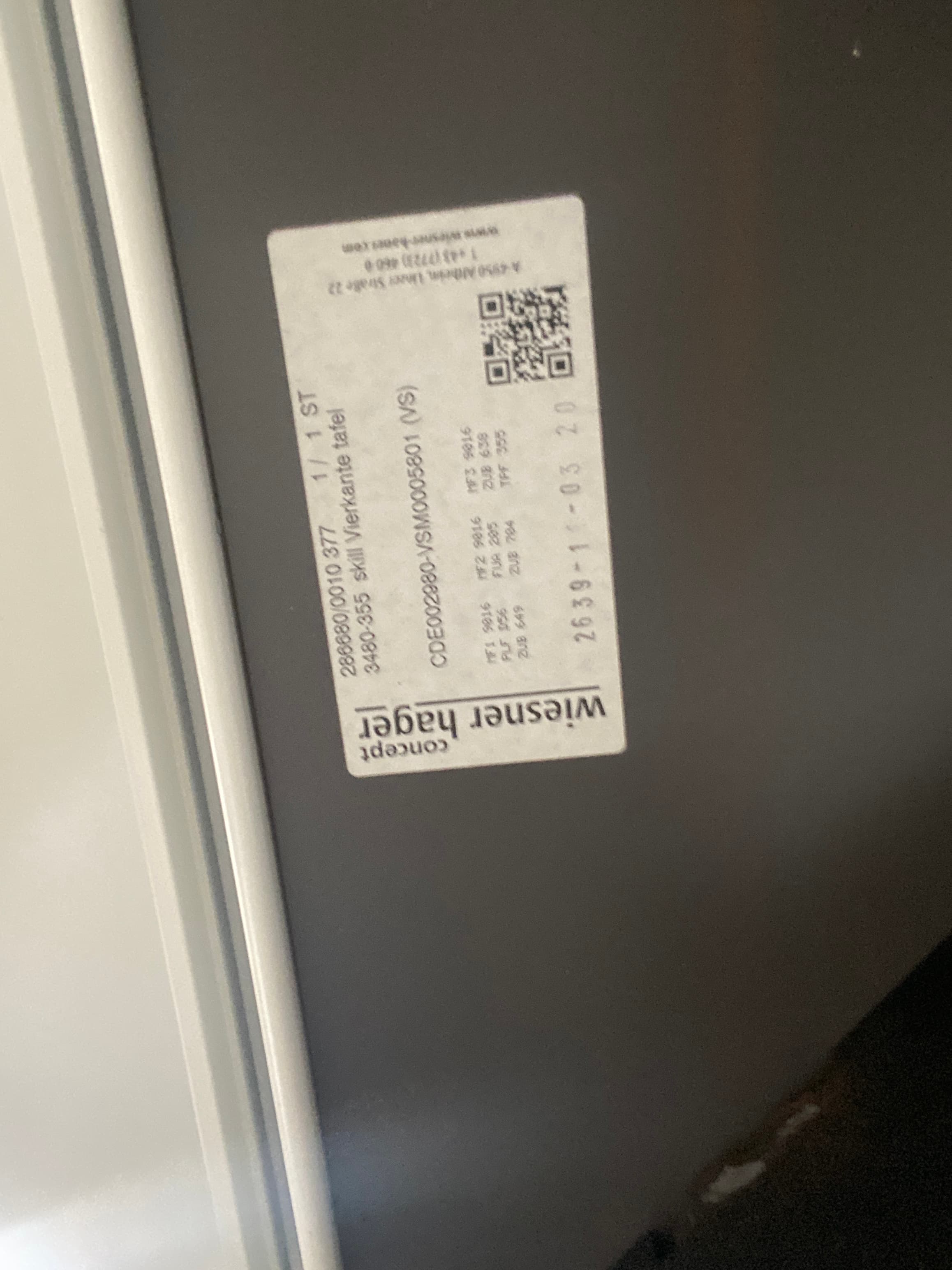 Wiesner Hager 140cm White meeting table-1