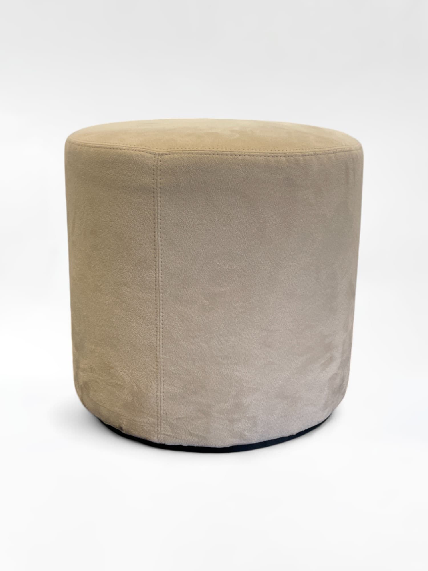 Tabouret en tissu beige-0