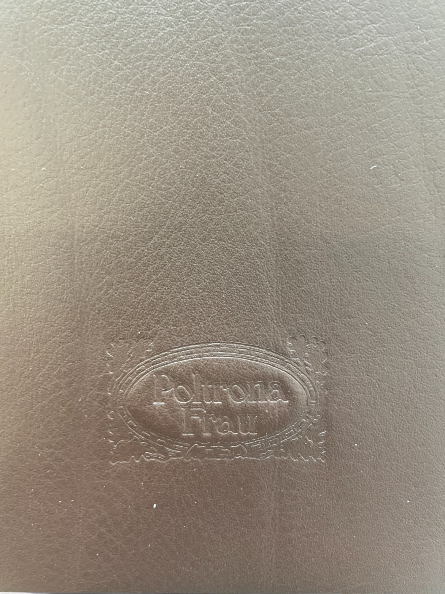 Poltrona Frau - Brown Leather Chair with Armrests-3