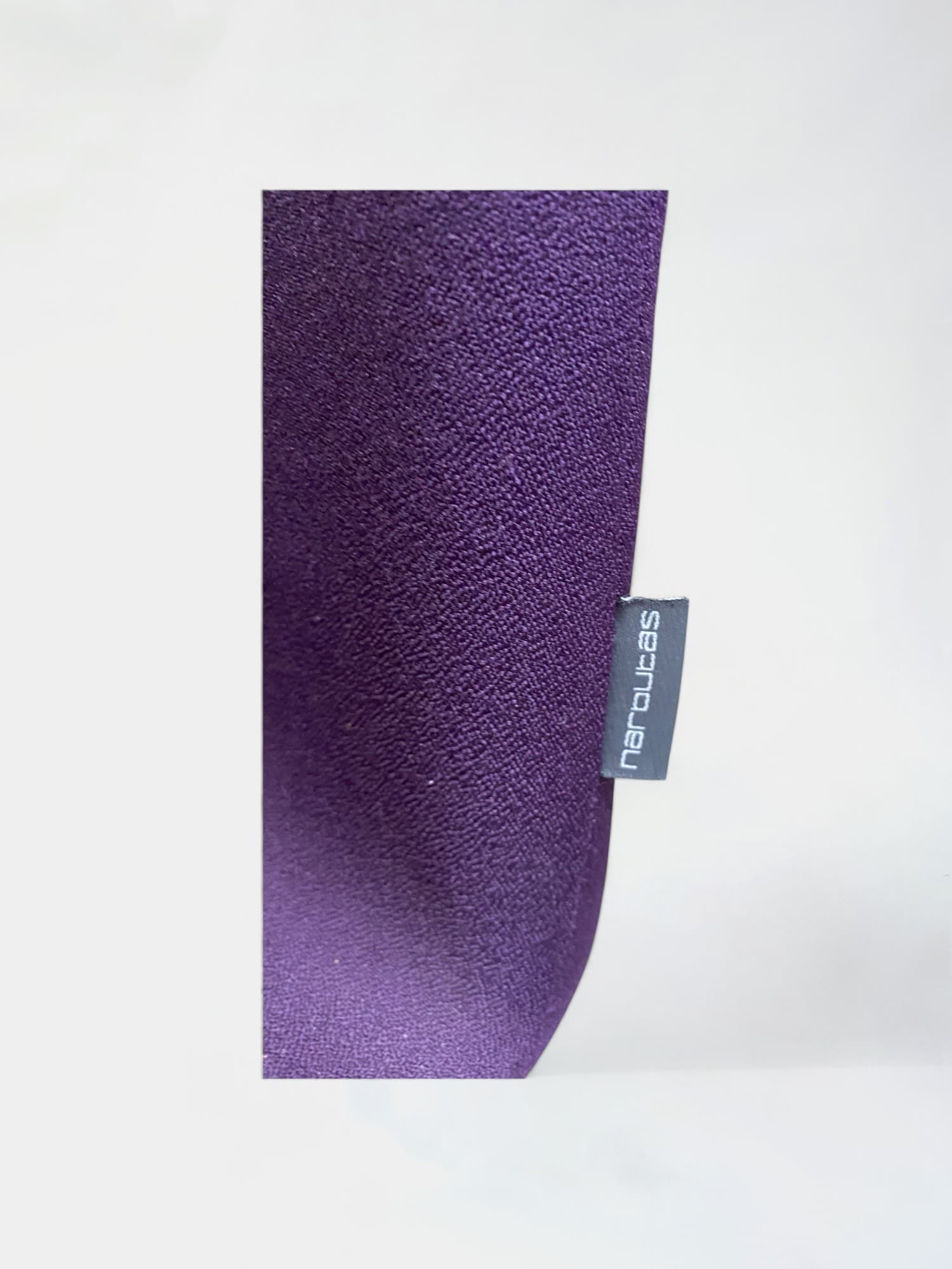 Narbutas Moon stackable purple chair on steel legs-4