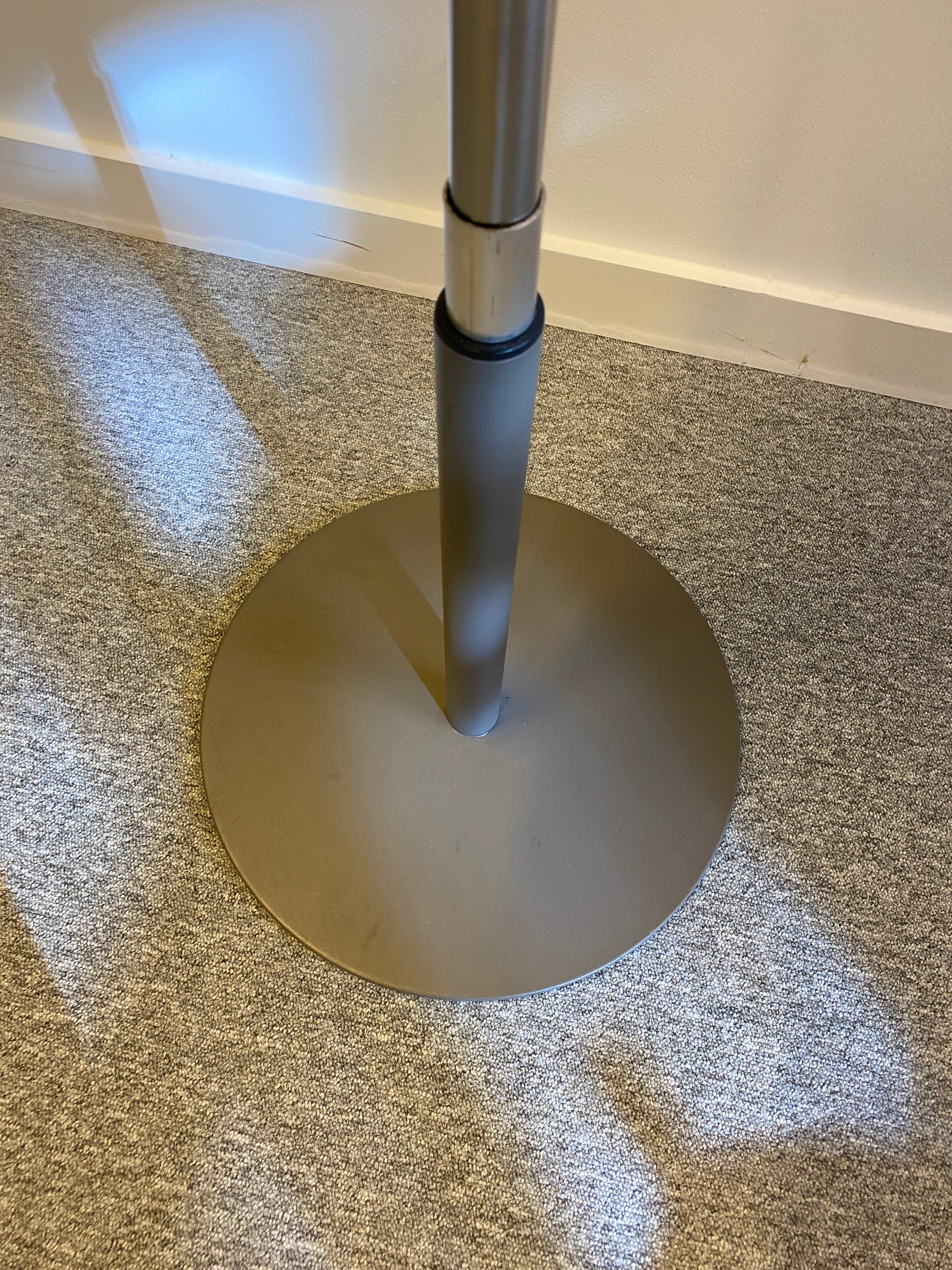 Mint Verstelbare Barkruk van Kunstleer met Metalen Onderstel-2