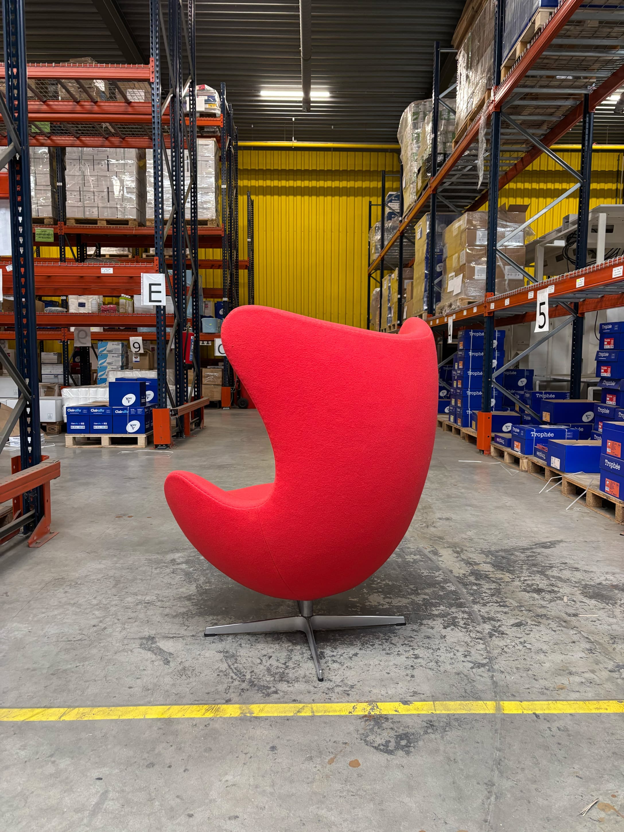 Egg Chair armchair by Arne Jacobsen for Fritz Hansen, 1980s-2