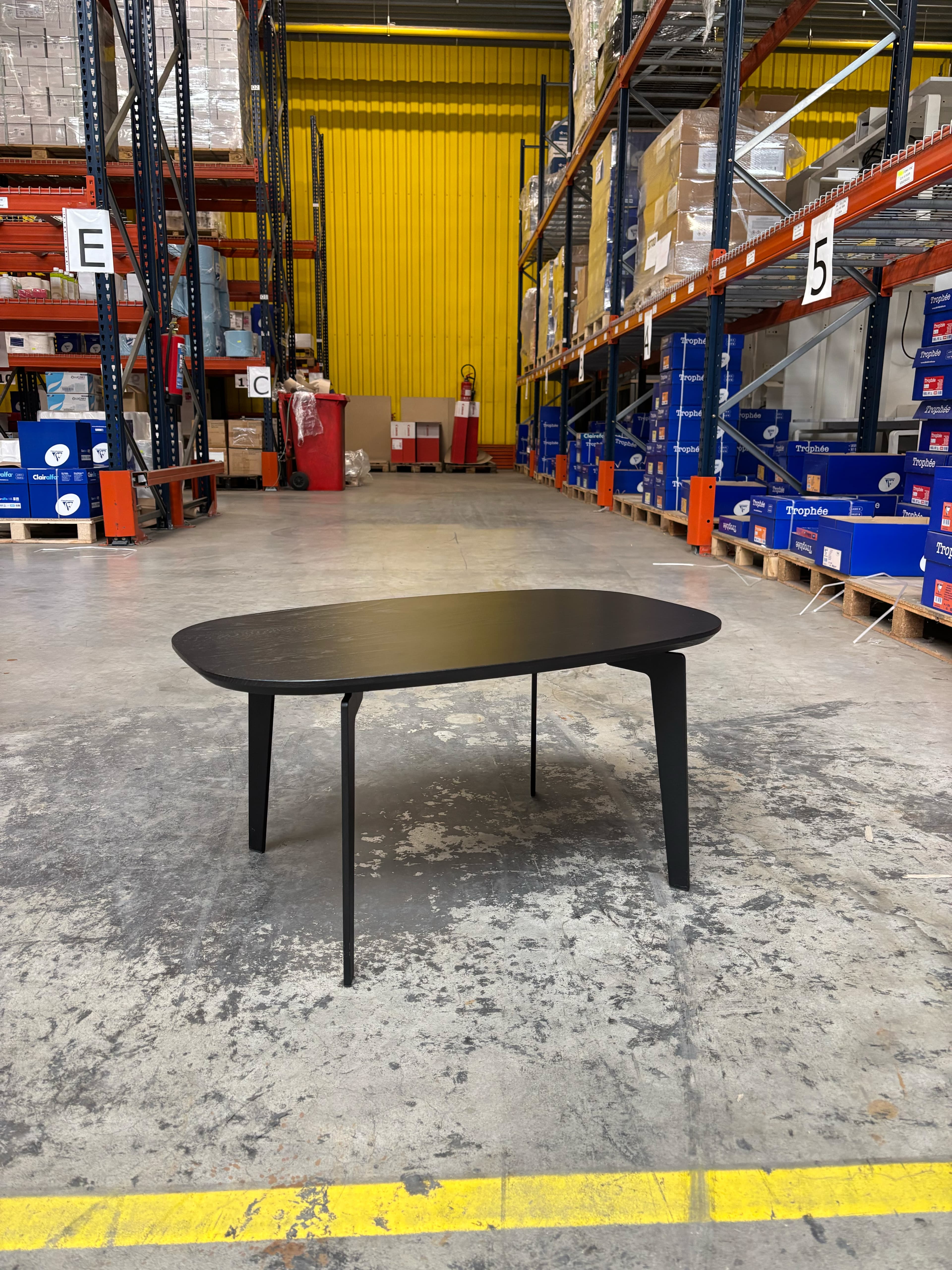 Fritz Hansen - Joining FH 21 sofa table, oak black-0