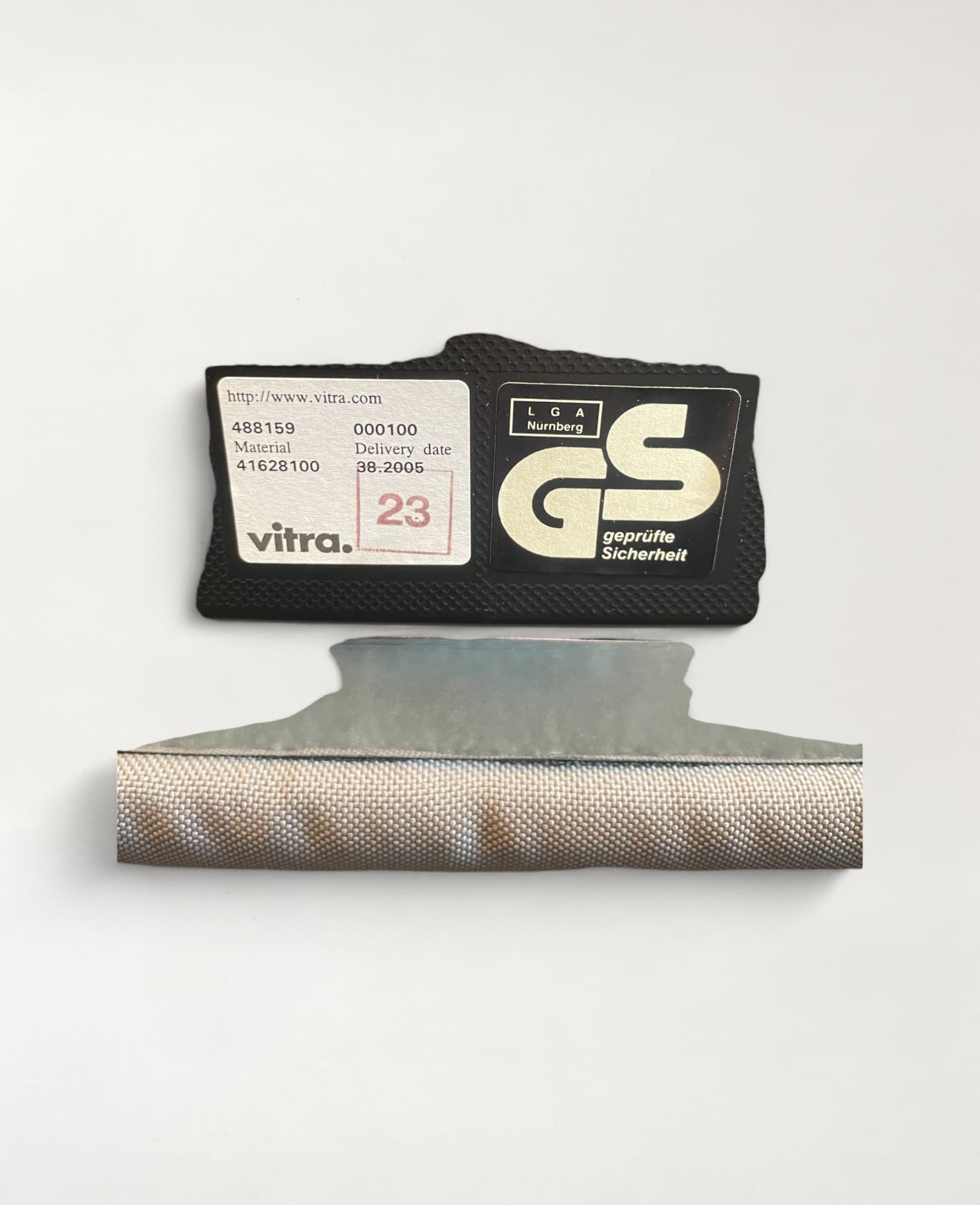 Vergaderstoel Vitra Visaroll Grijs-5