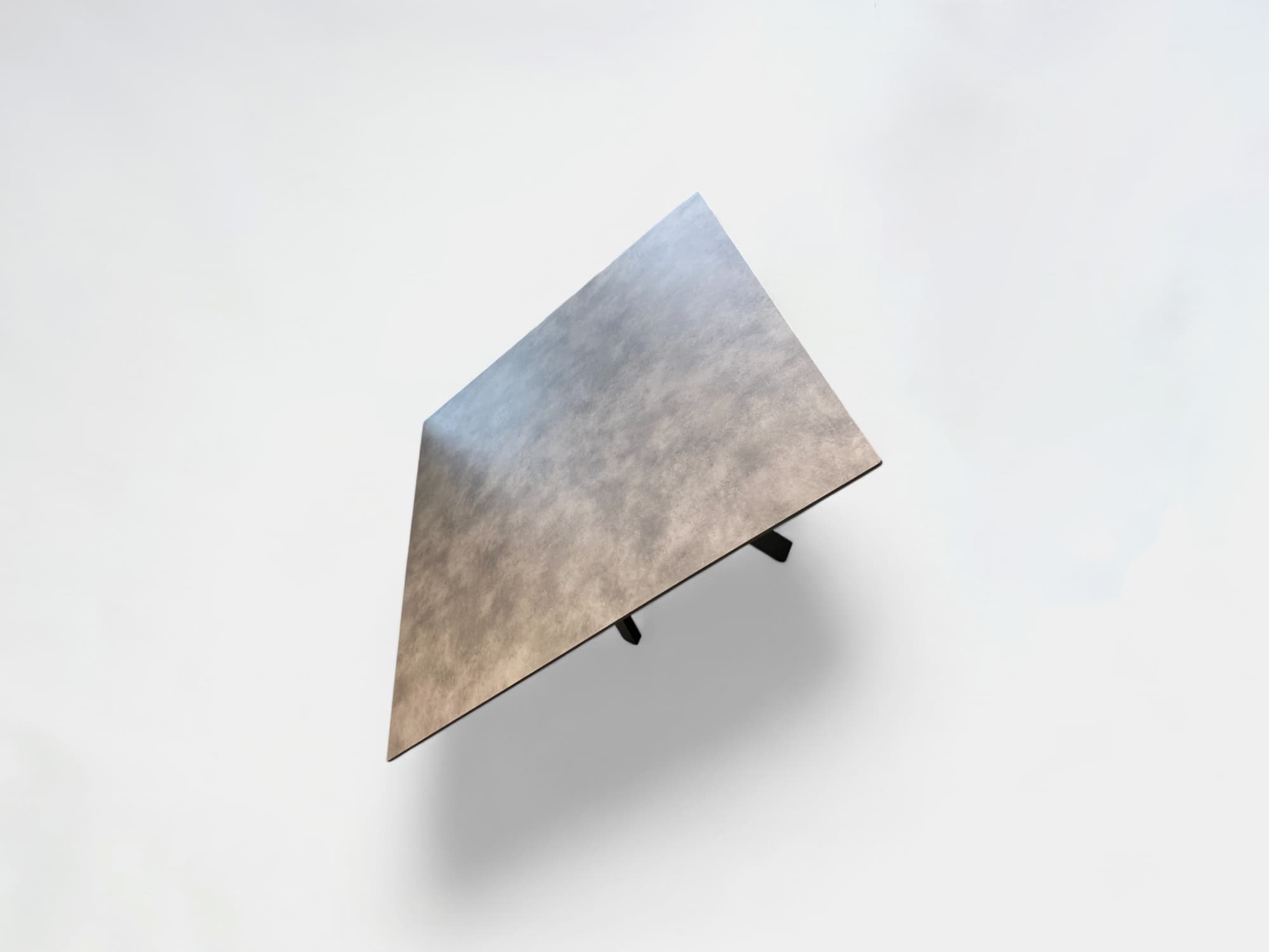 Pedrali Arki Black Meeting Table on black legs-1