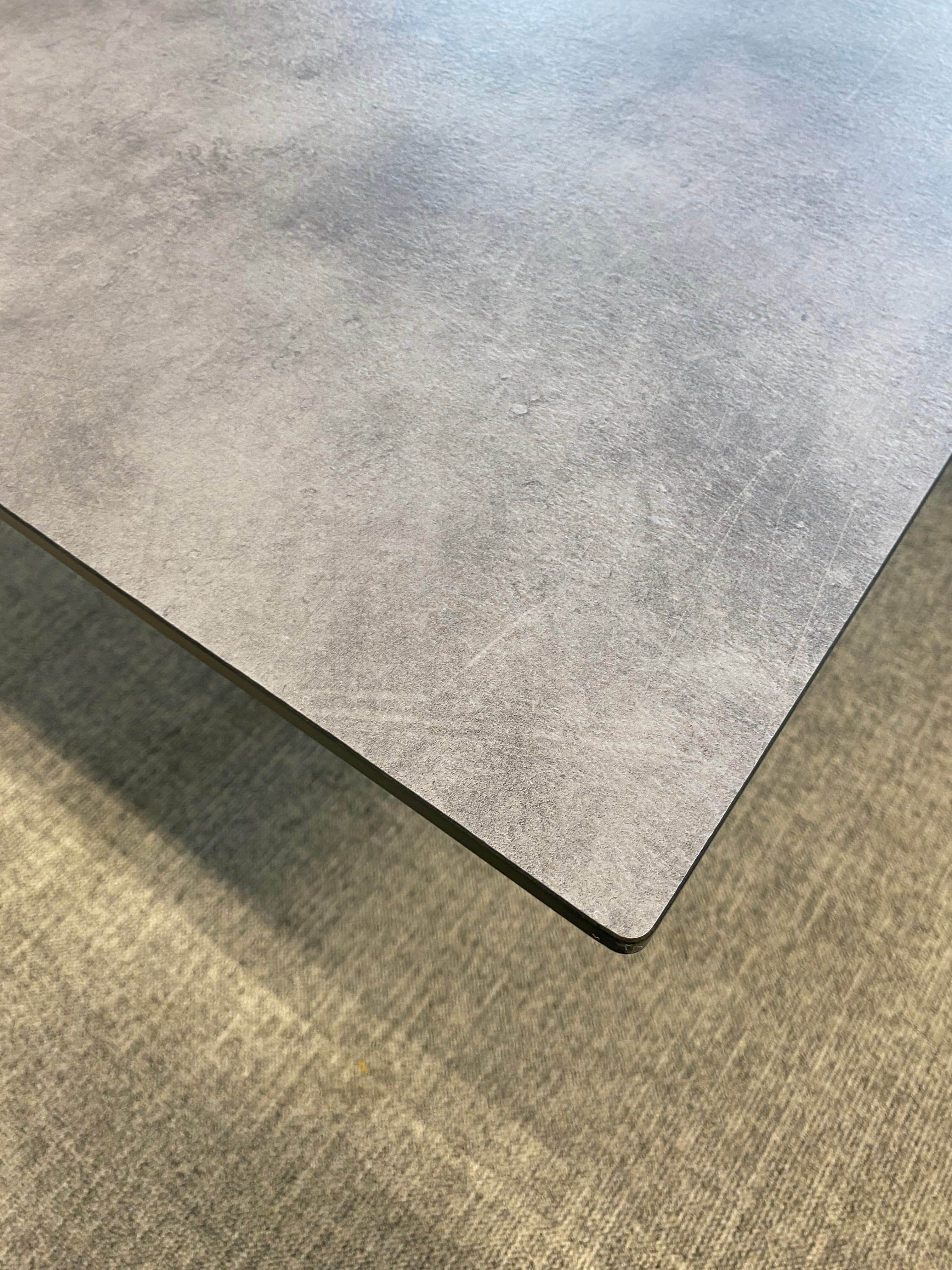 Pedrali Arki Black Meeting Table on black legs-4