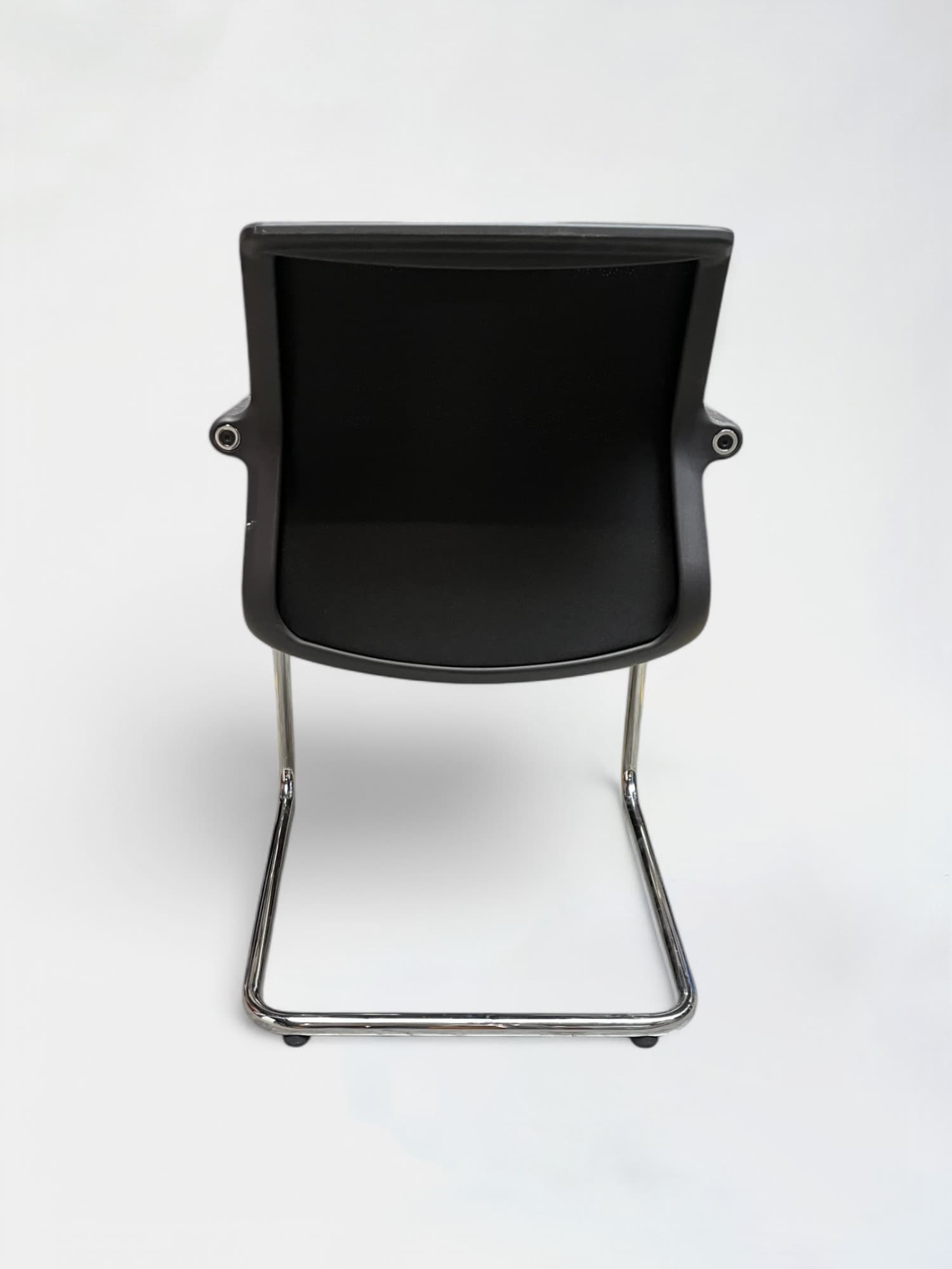 Vitra Unix black stackable chair Black by Antonio Citterio-2