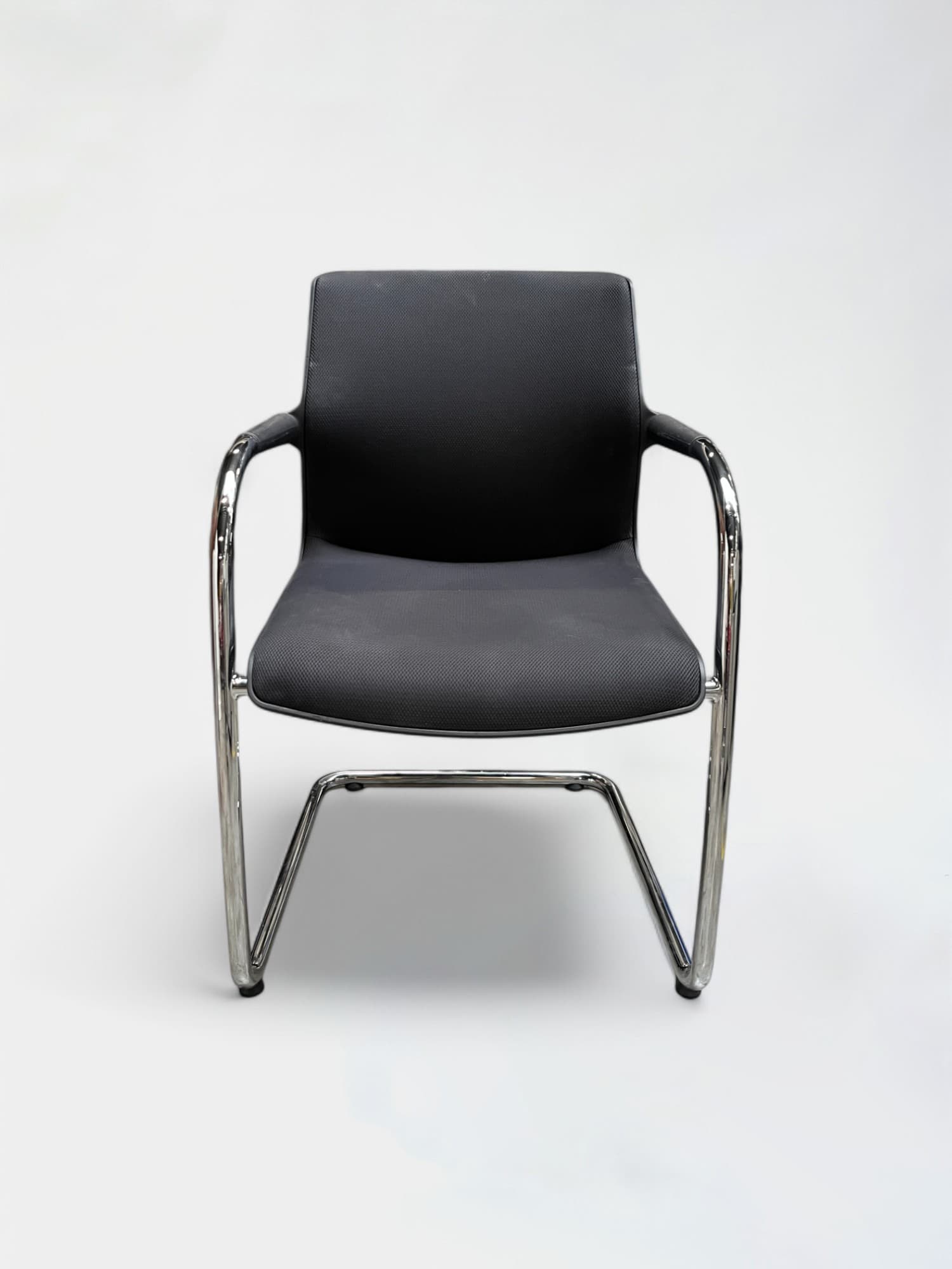 Vitra Unix black stackable chair Black by Antonio Citterio-4