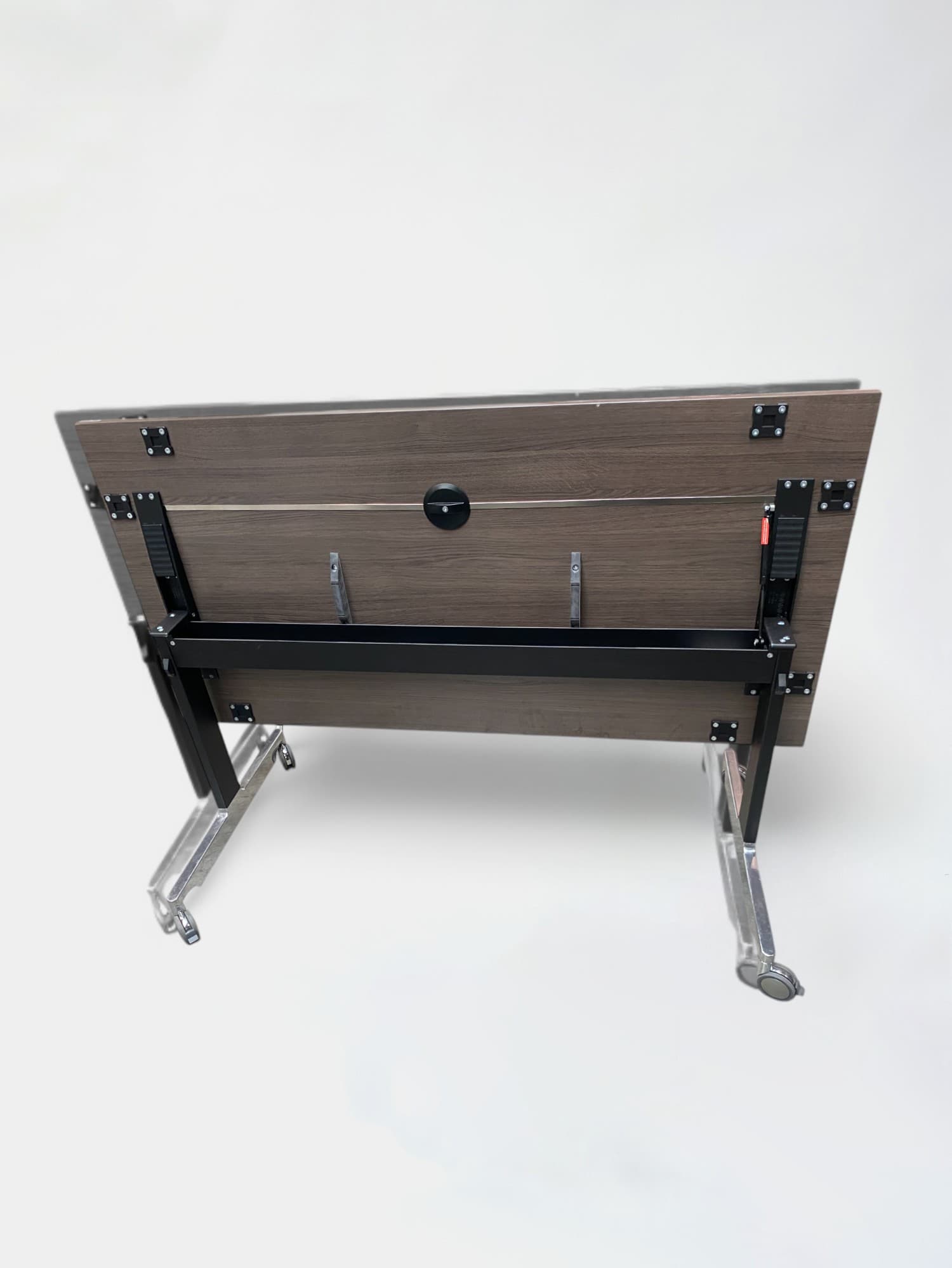 Wiesner Hager 160cm Brown foldable table on steel legs-3