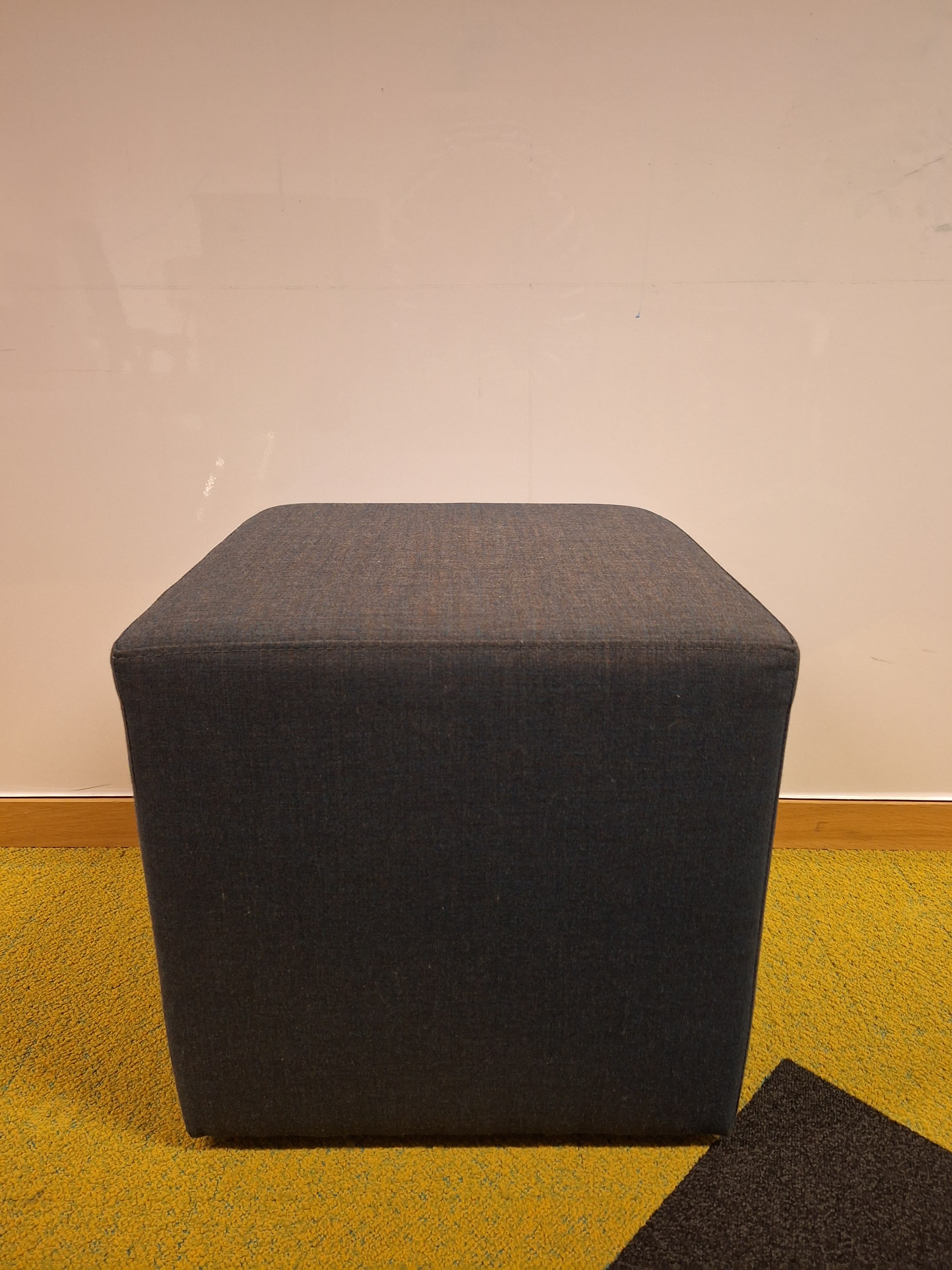 Dark Grey pouffe-1