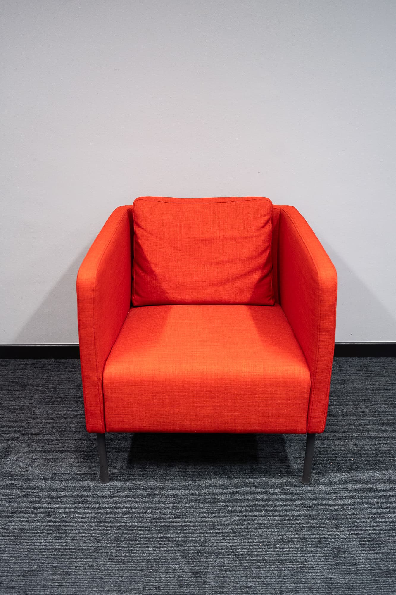 Red/Orange armchair-1
