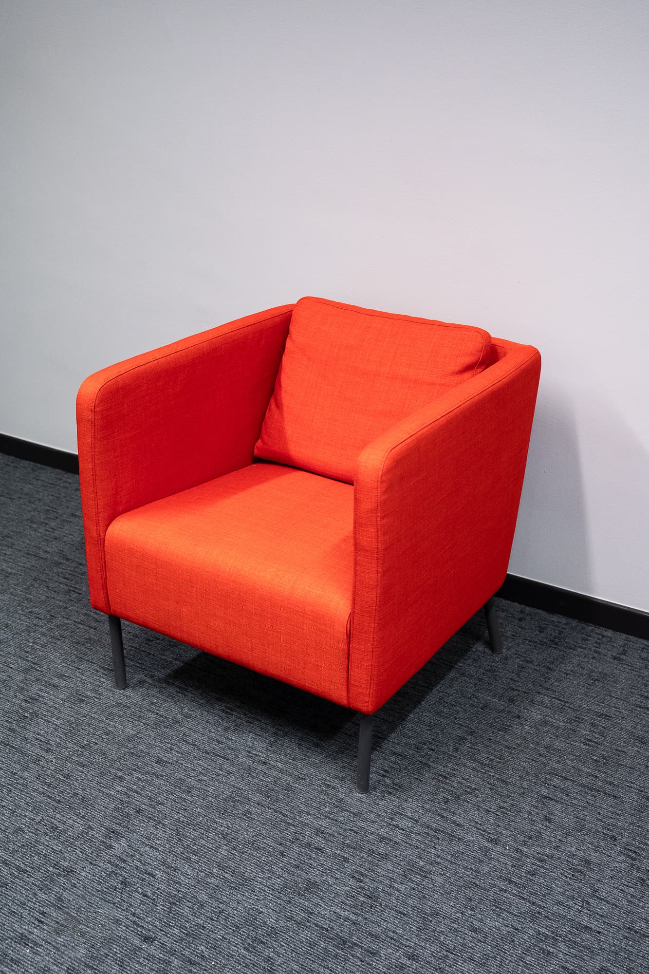 Red/Orange armchair-2