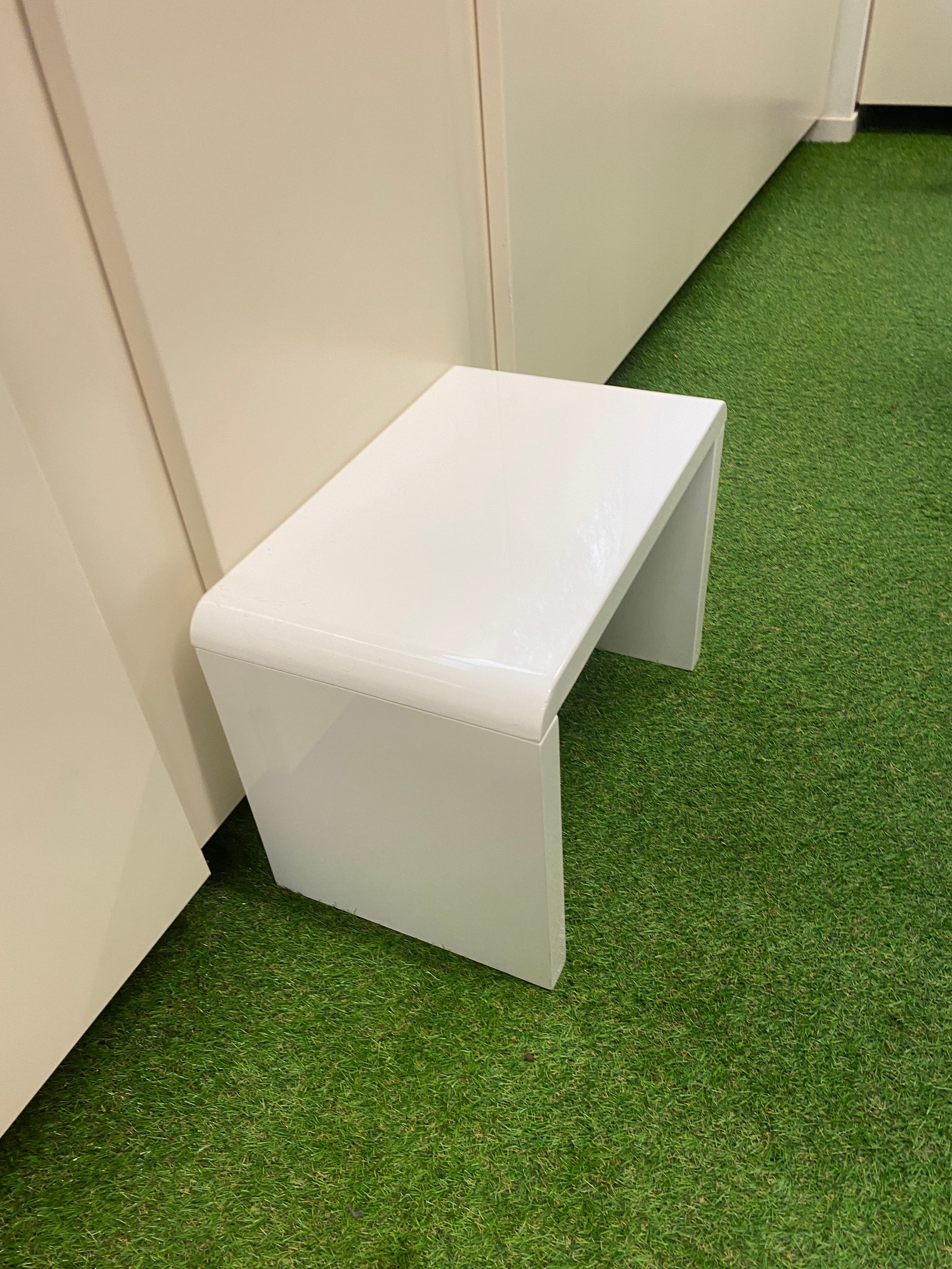 Table basse blanche (ensemble de 2 tables)-3