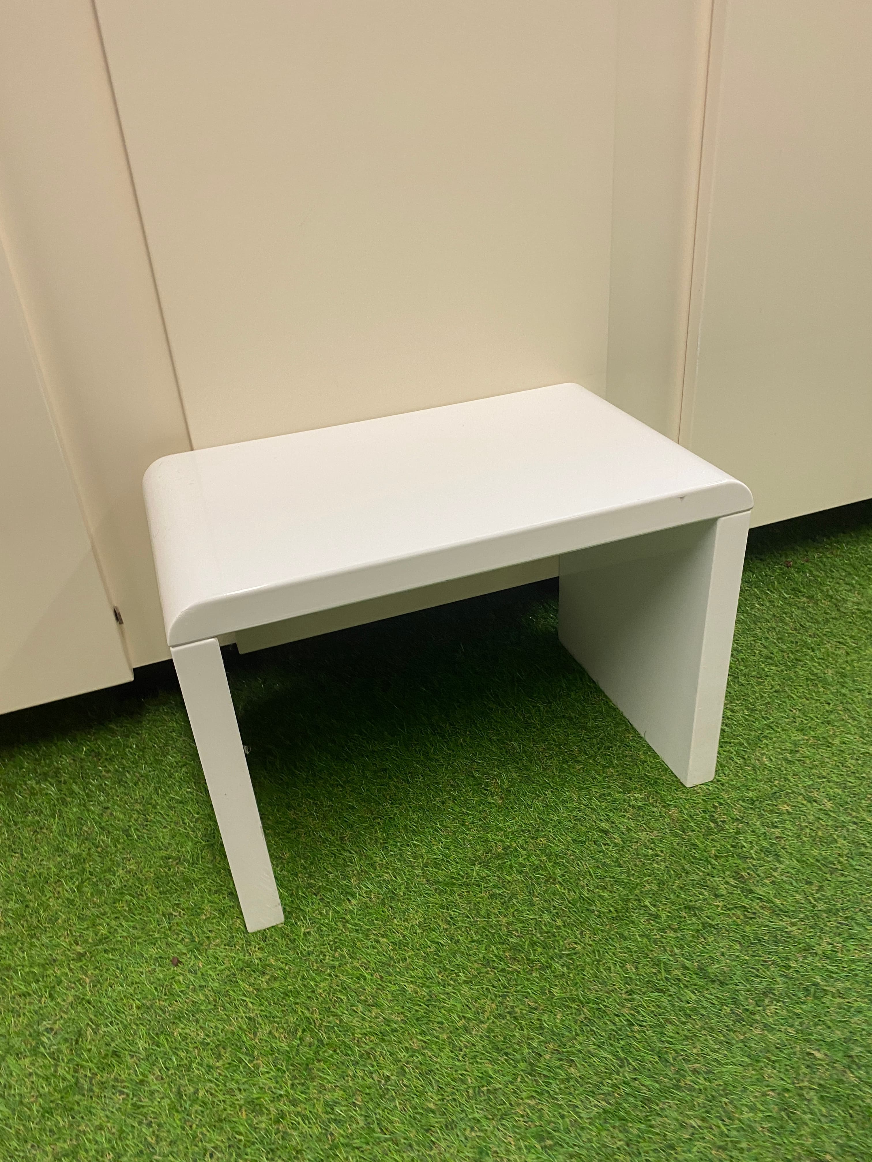 Table basse blanche (ensemble de 2 tables)-1