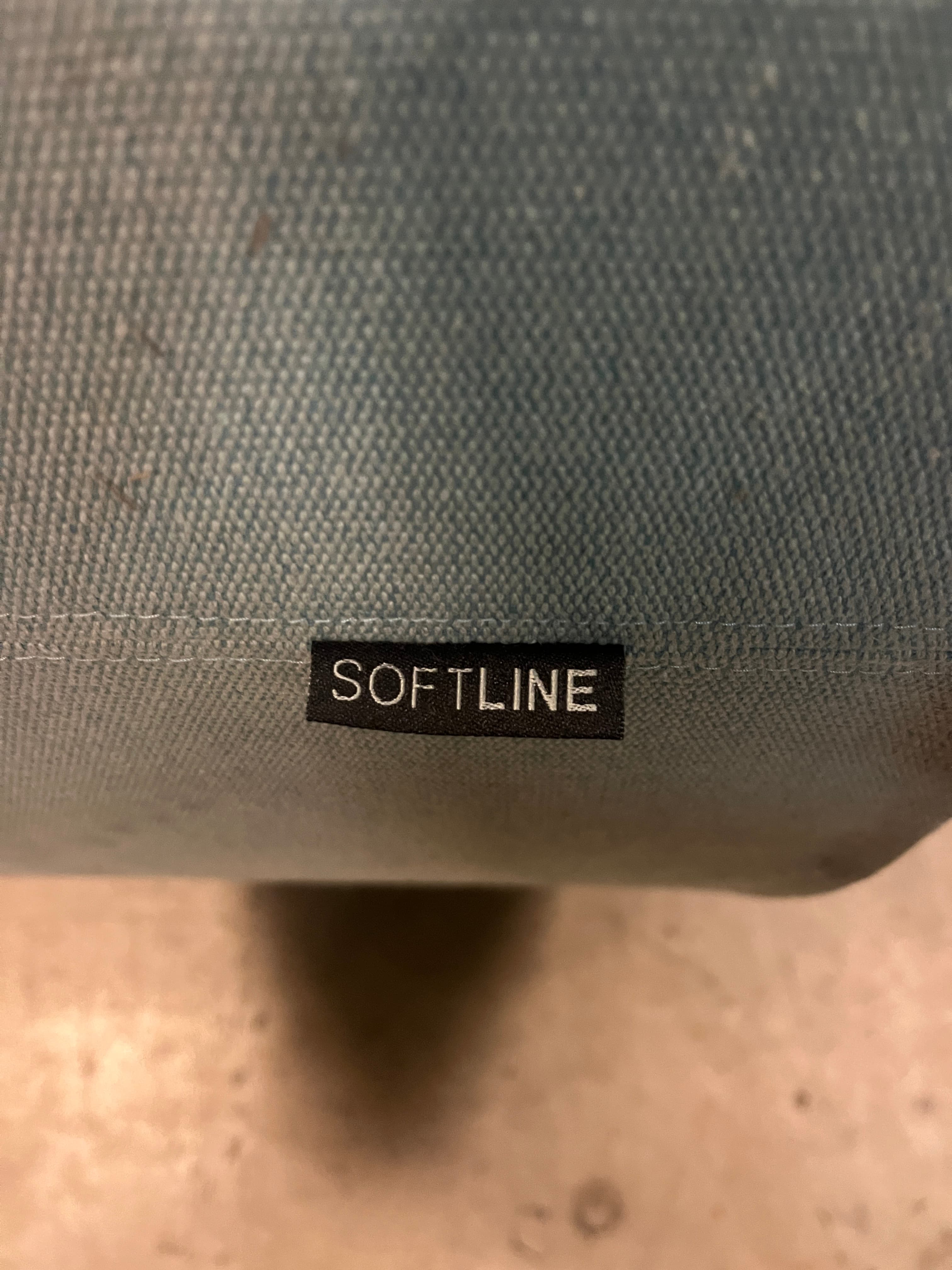 SOFTLINE Mint round pouf-3