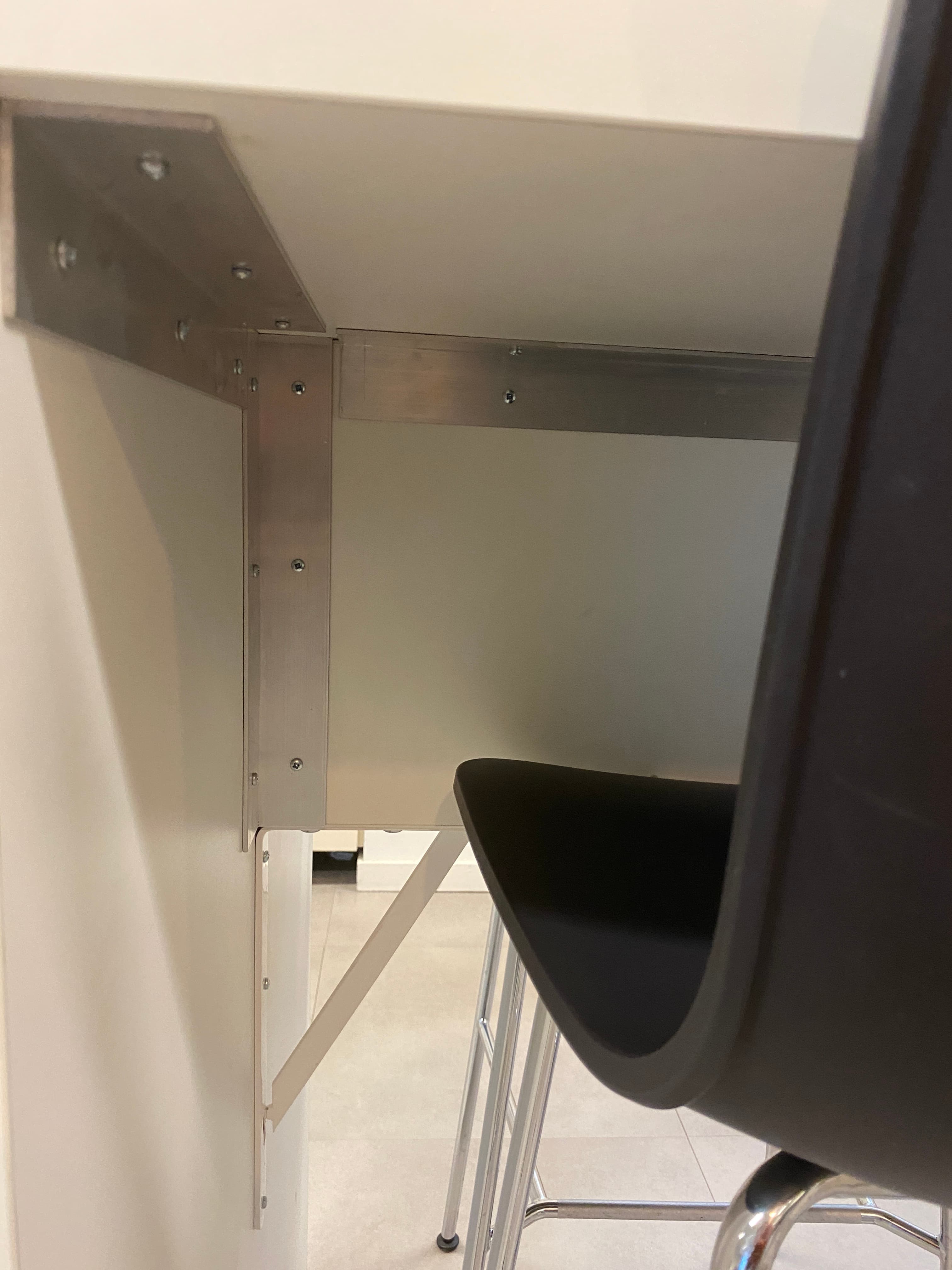 300cm Witte hoge tafel-3