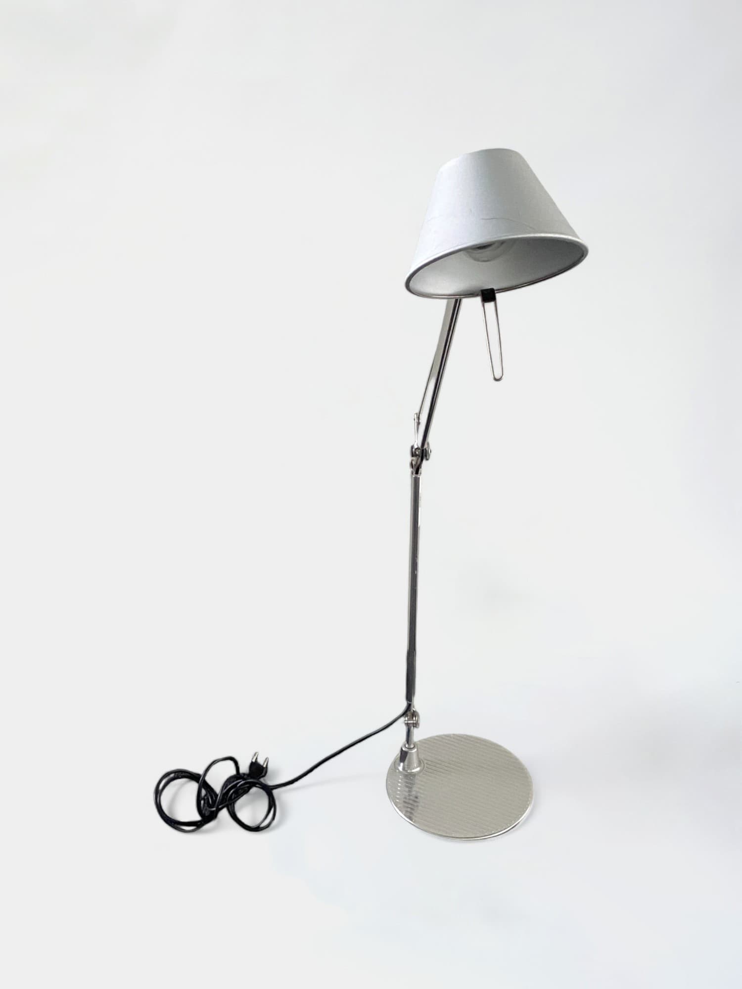 Artemide Tolomeo Lampe réglable en métal argenté au design épuré-0