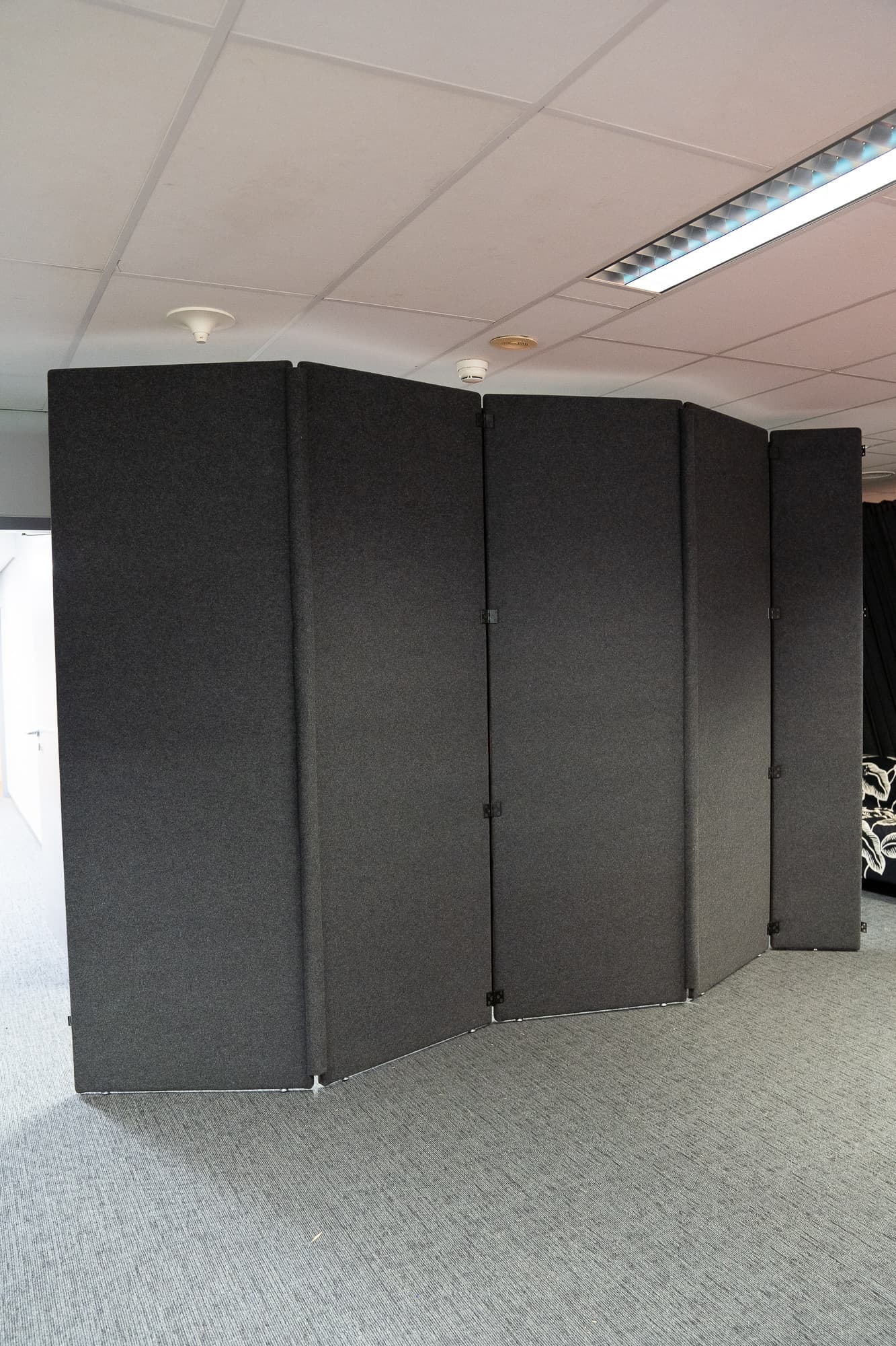 Cloison acoustique Gotessons amovible sur roulements à billes-0