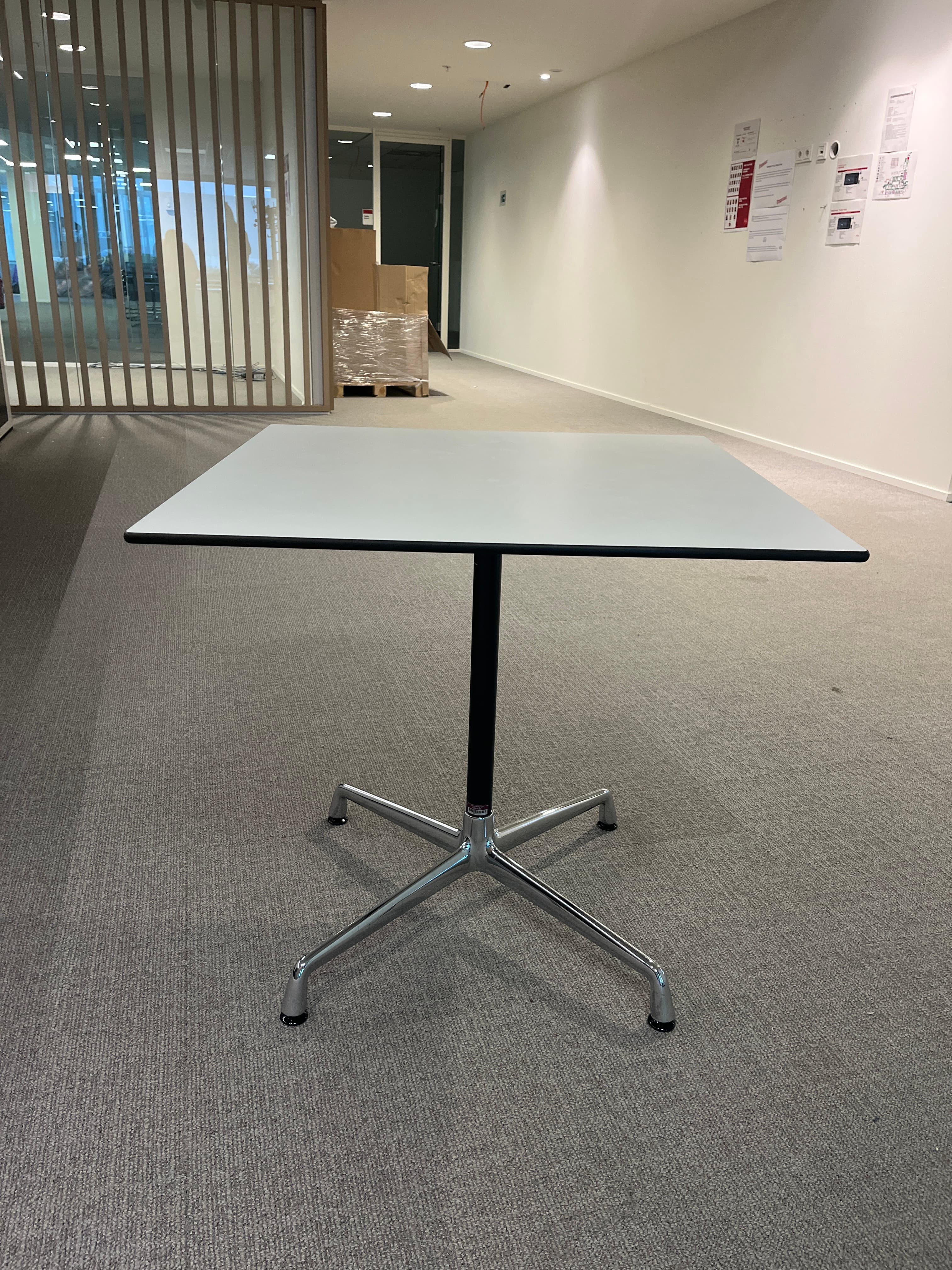 Vitra Eames White Contract Table Square-3