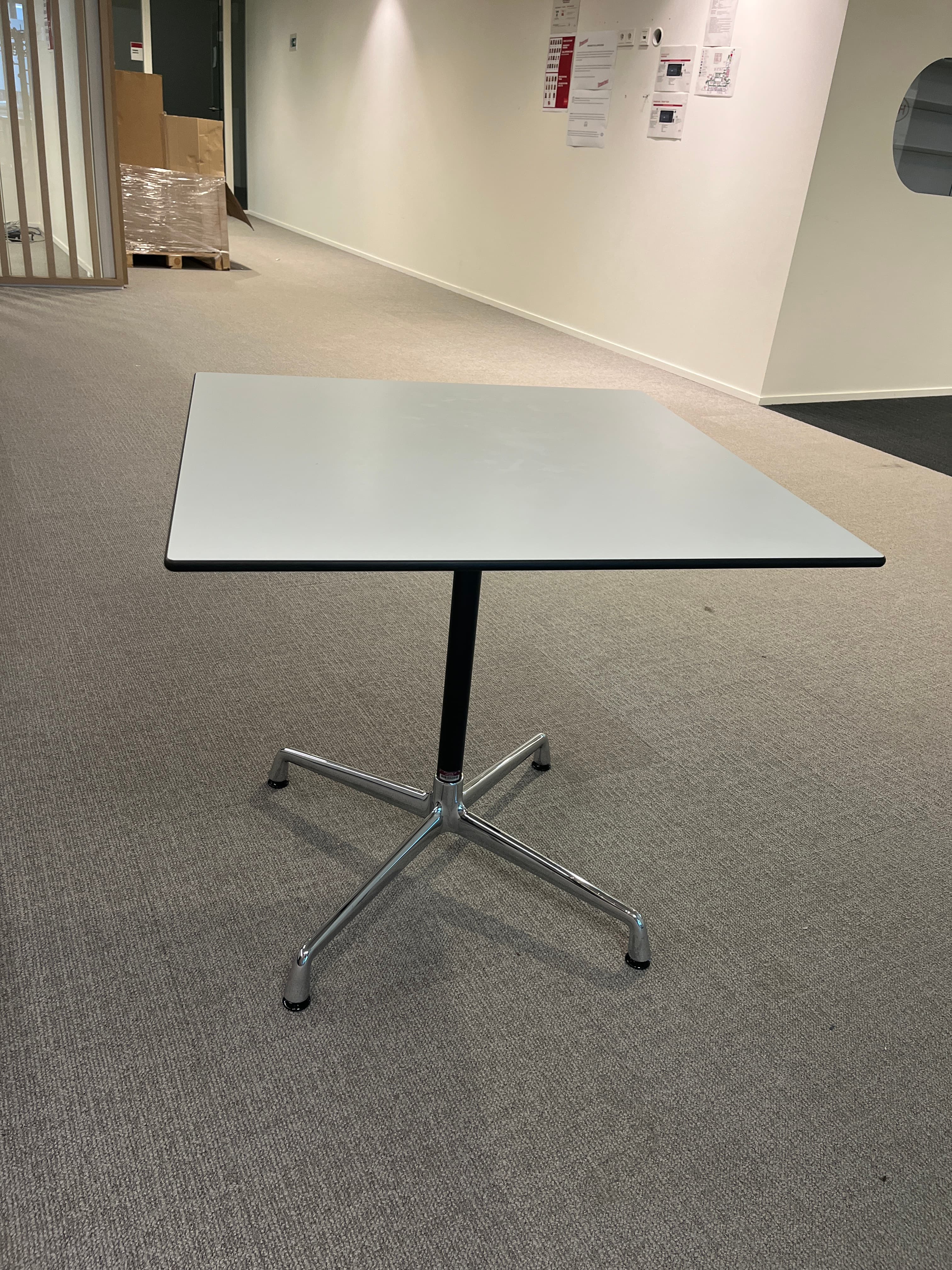 Vitra Eames White Contract Table Square-1