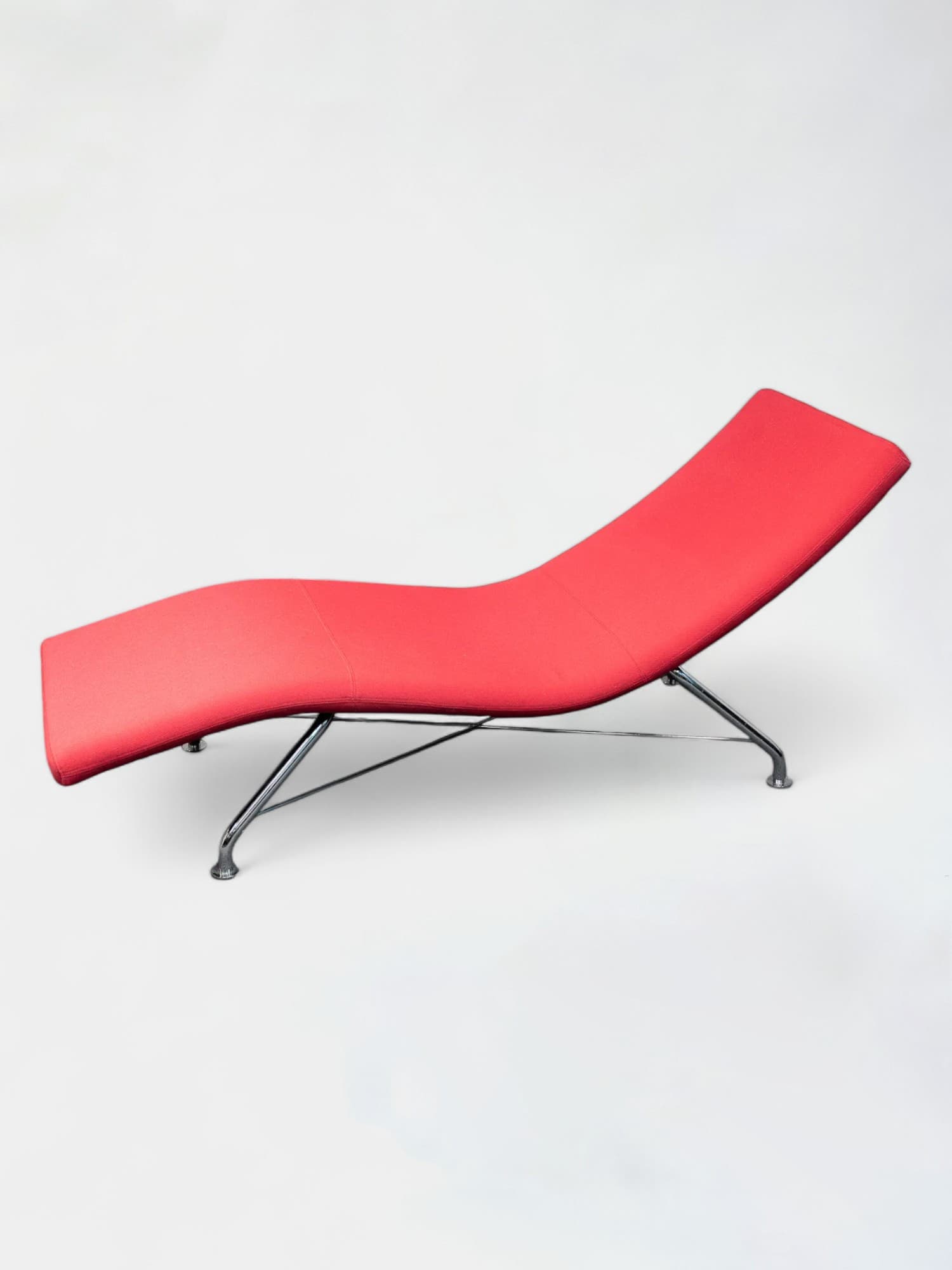 Softline Sense red chaise longue-0
