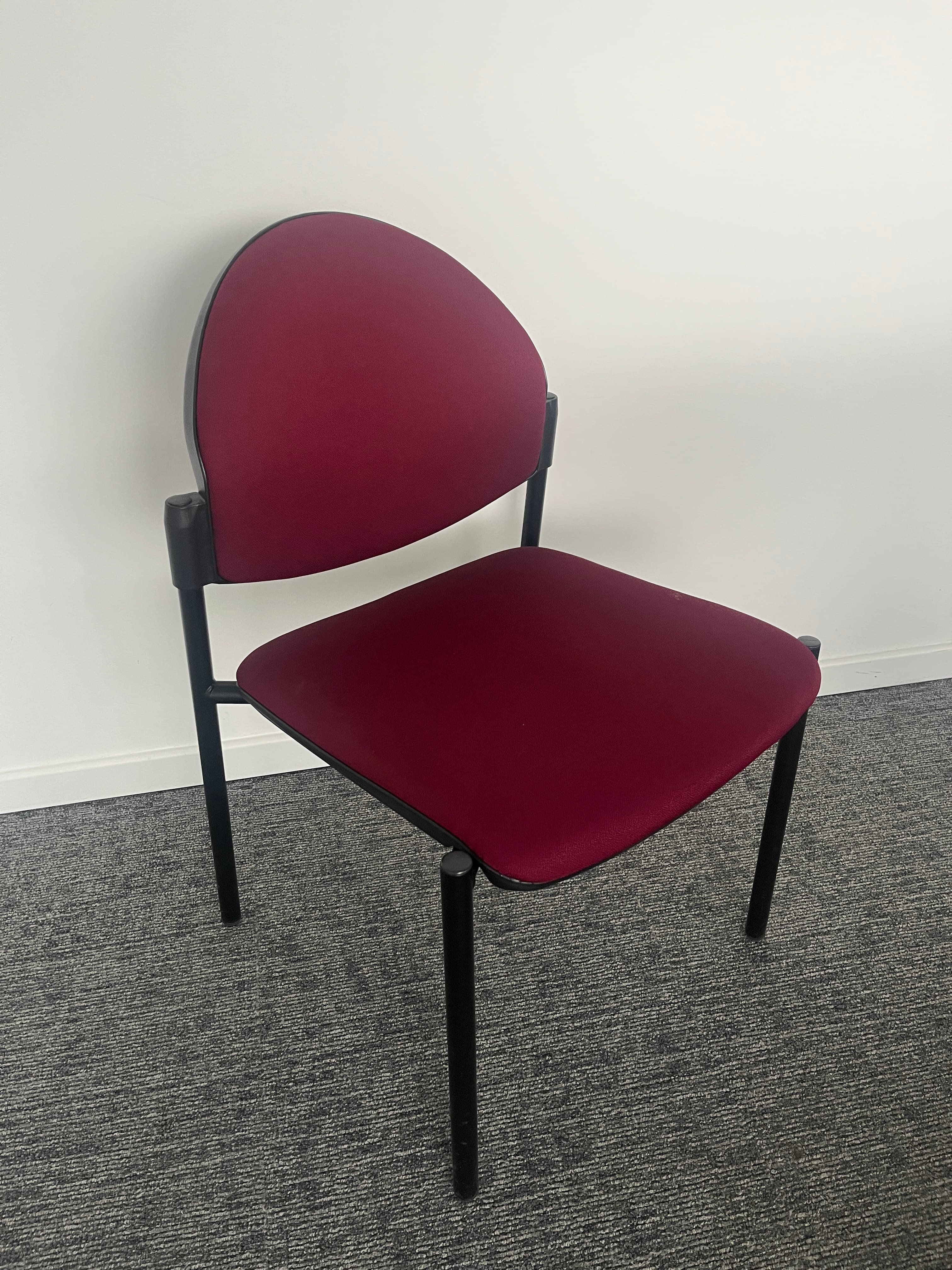 Bordeau Red meeting chair-1