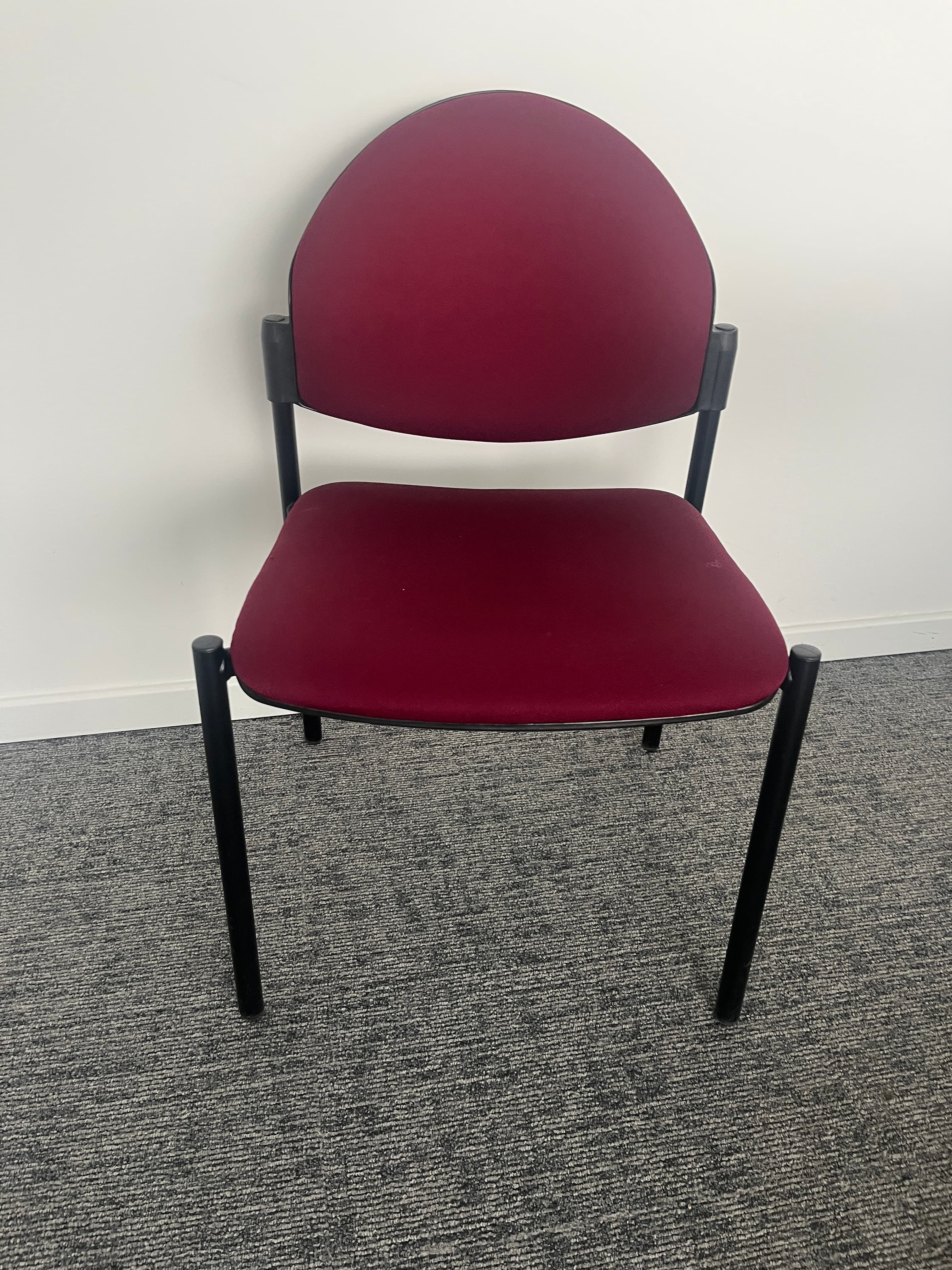 Bordeau Red meeting chair-2