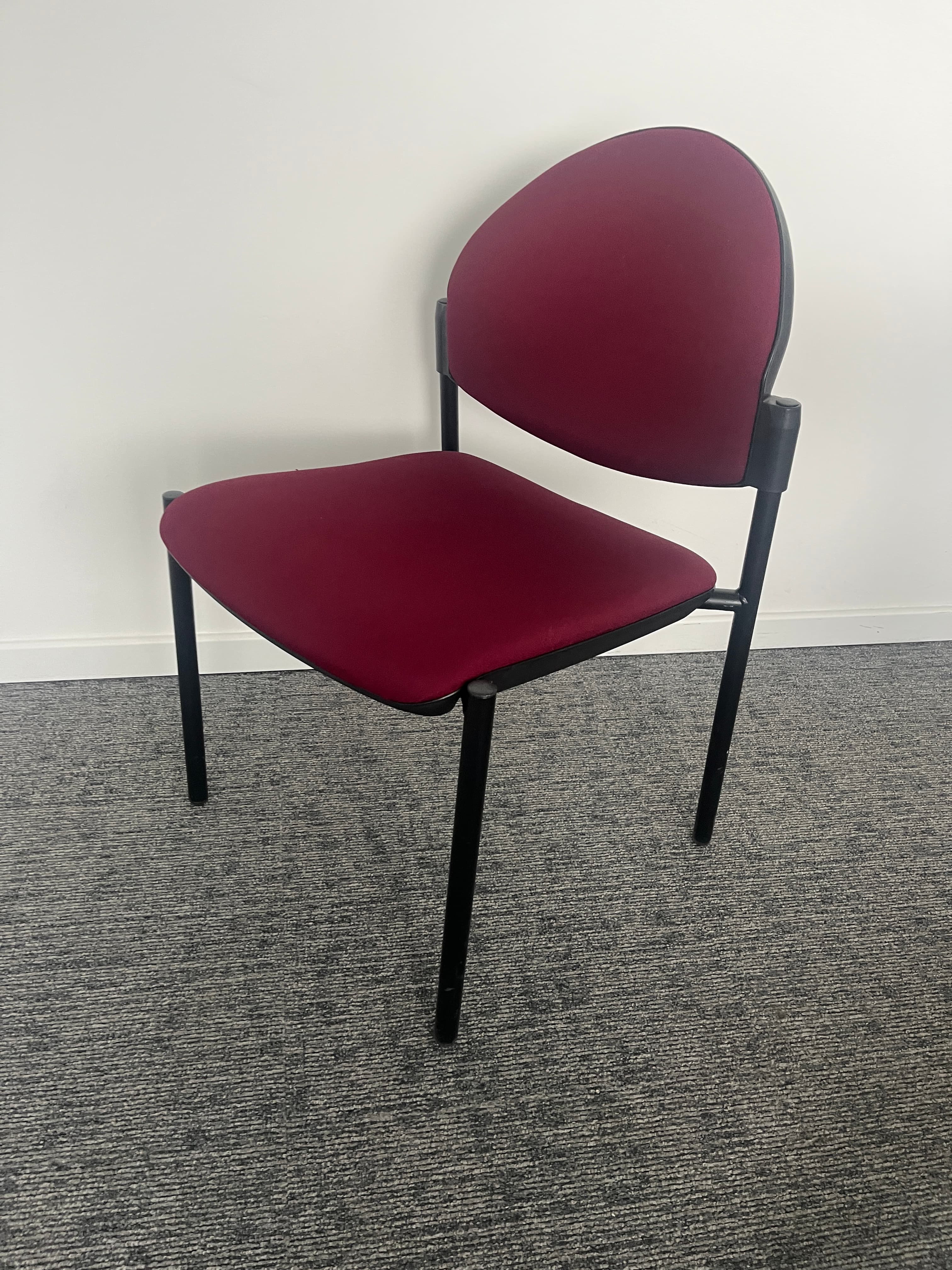 Bordeau Red meeting chair-3
